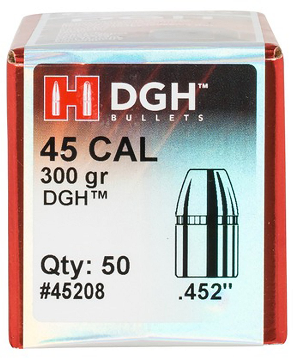 Hornady GDH Backcountry Defense 45 CAL .452 300Gr Bullet 50 Rounds - view number 2
