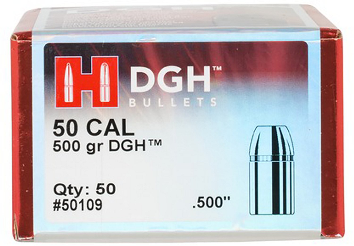 Hornady GDH Backcountry Defense 50 CAL .500 500Gr Bullet 50 Rounds - view number 2