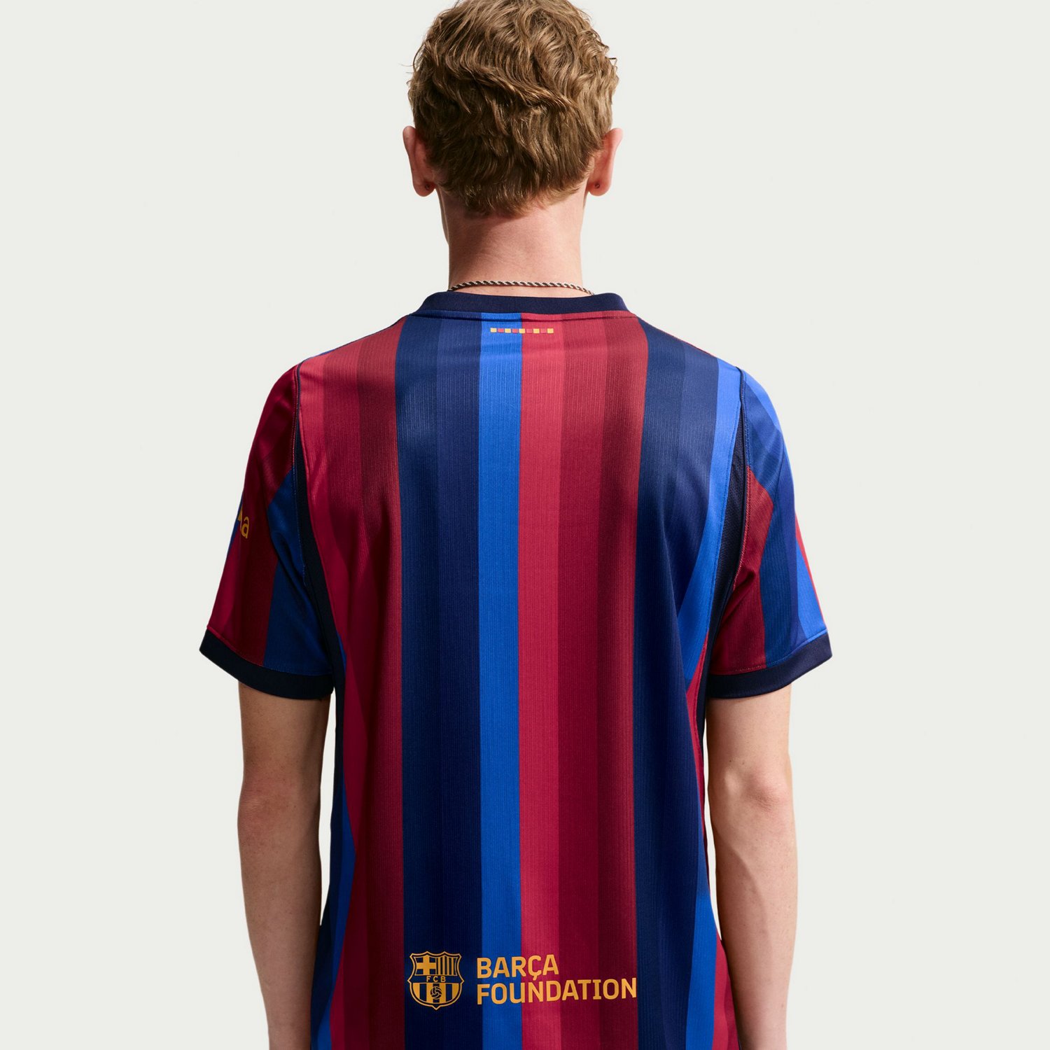 Nike Men's Barcelona Dri-FIT Home Stadium Jersey - view number 3