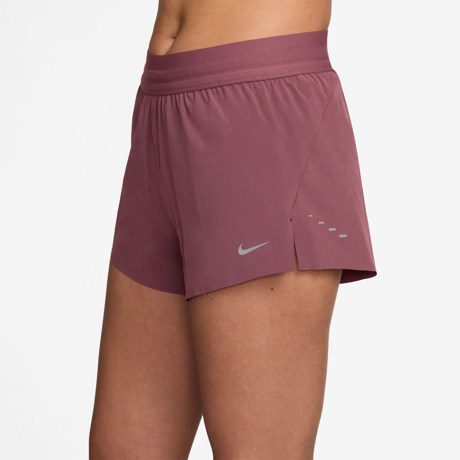 Nike Women's Swift Dri-FIT Mid Rise Running Shorts 2.5 in - view number 3