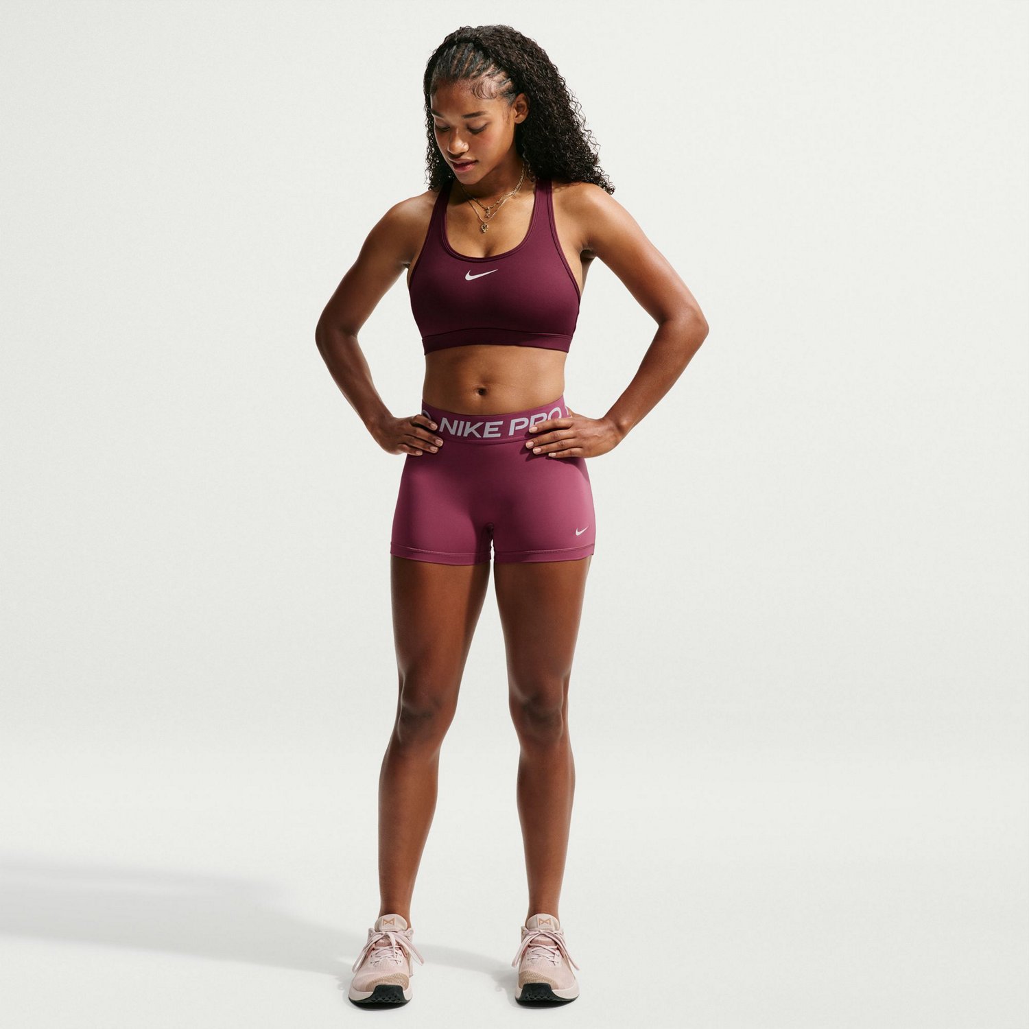 Nike Women's Nike Pro Dri-FIT Mid-Rise Biker Shorts 3 in.