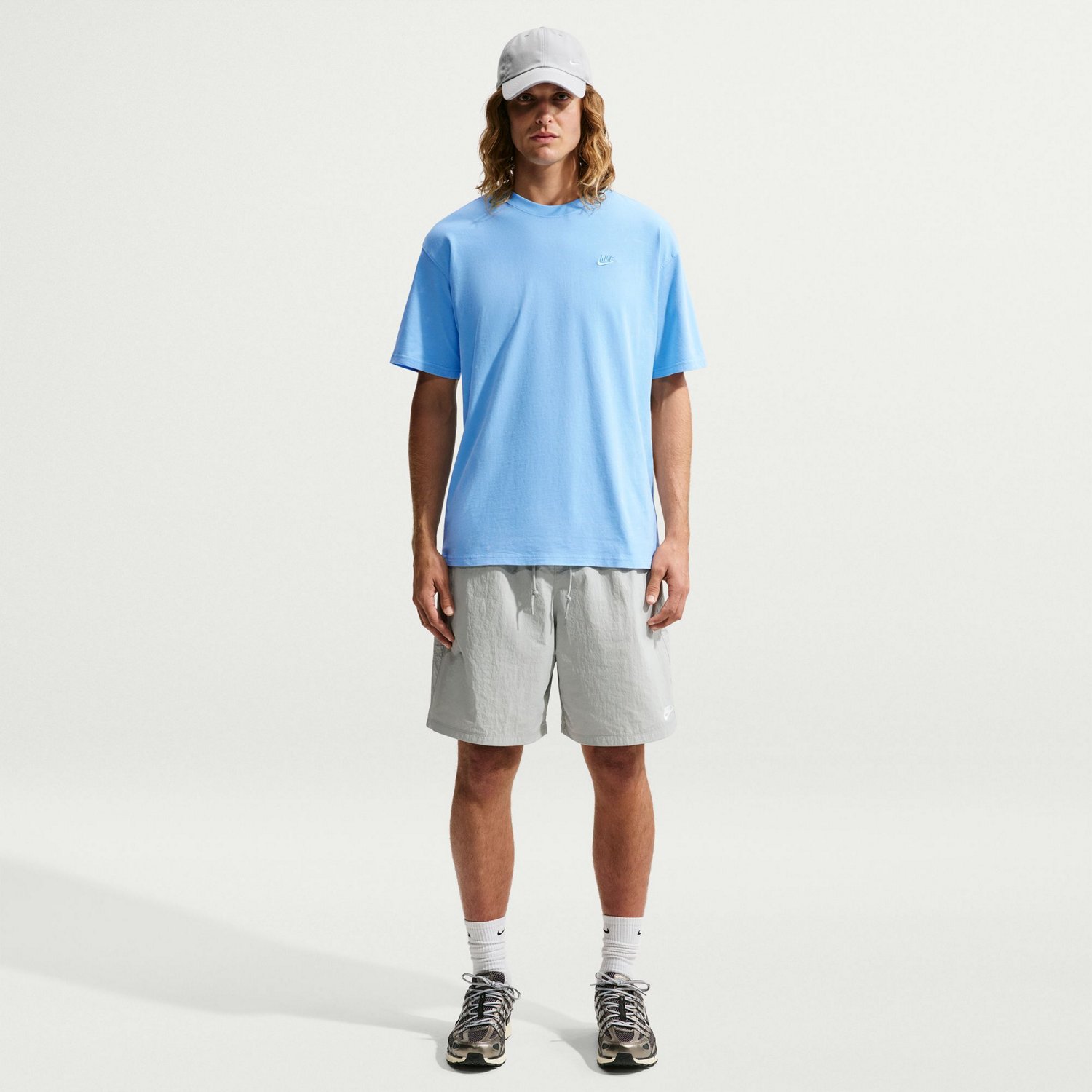 Nike Sportswear Men’s Vintage‑Washed Short Sleeve T‑Shirt