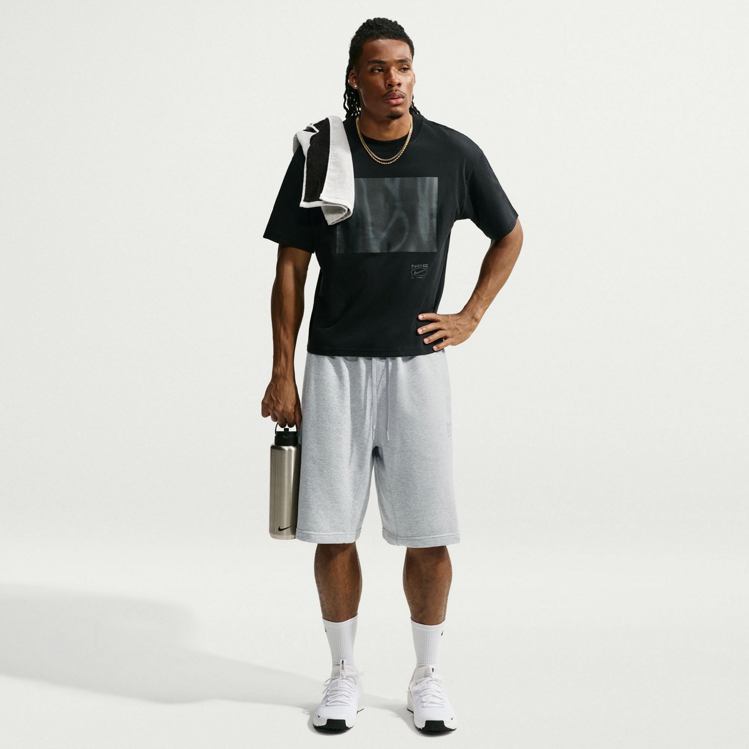 Nike Men's LSE Boxy NAC Fitness T-shirt