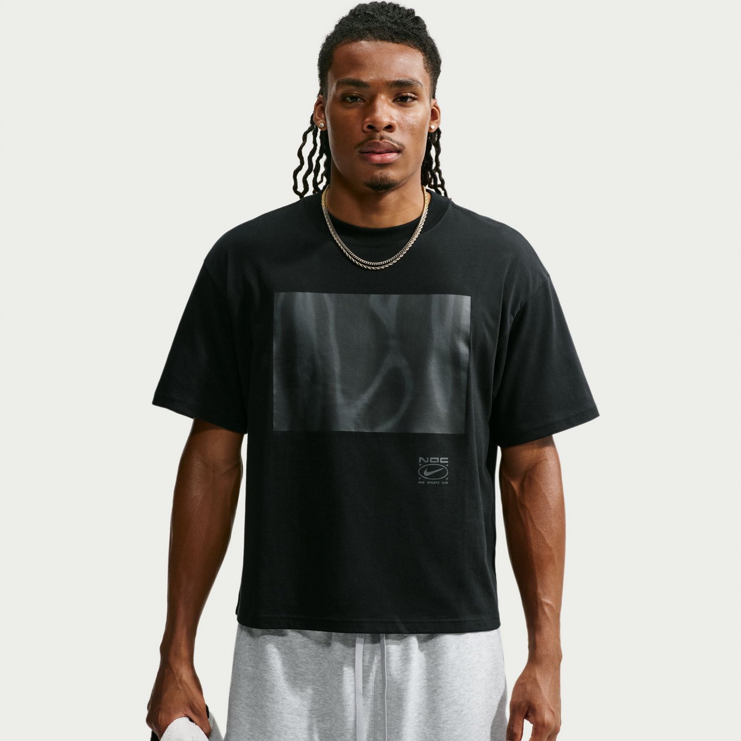 Nike Men's LSE Boxy NAC Fitness T-shirt