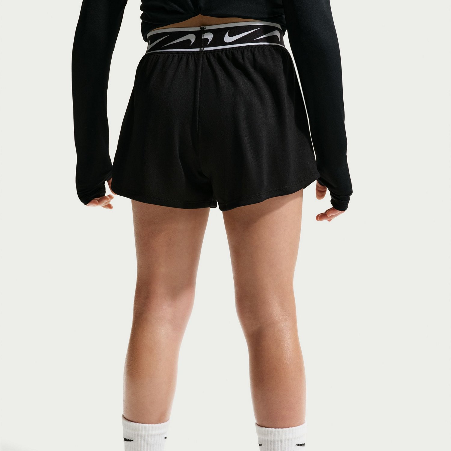 Nike Girls' Dri-FIT Dash Mid-Rise Running Shorts - view number 4