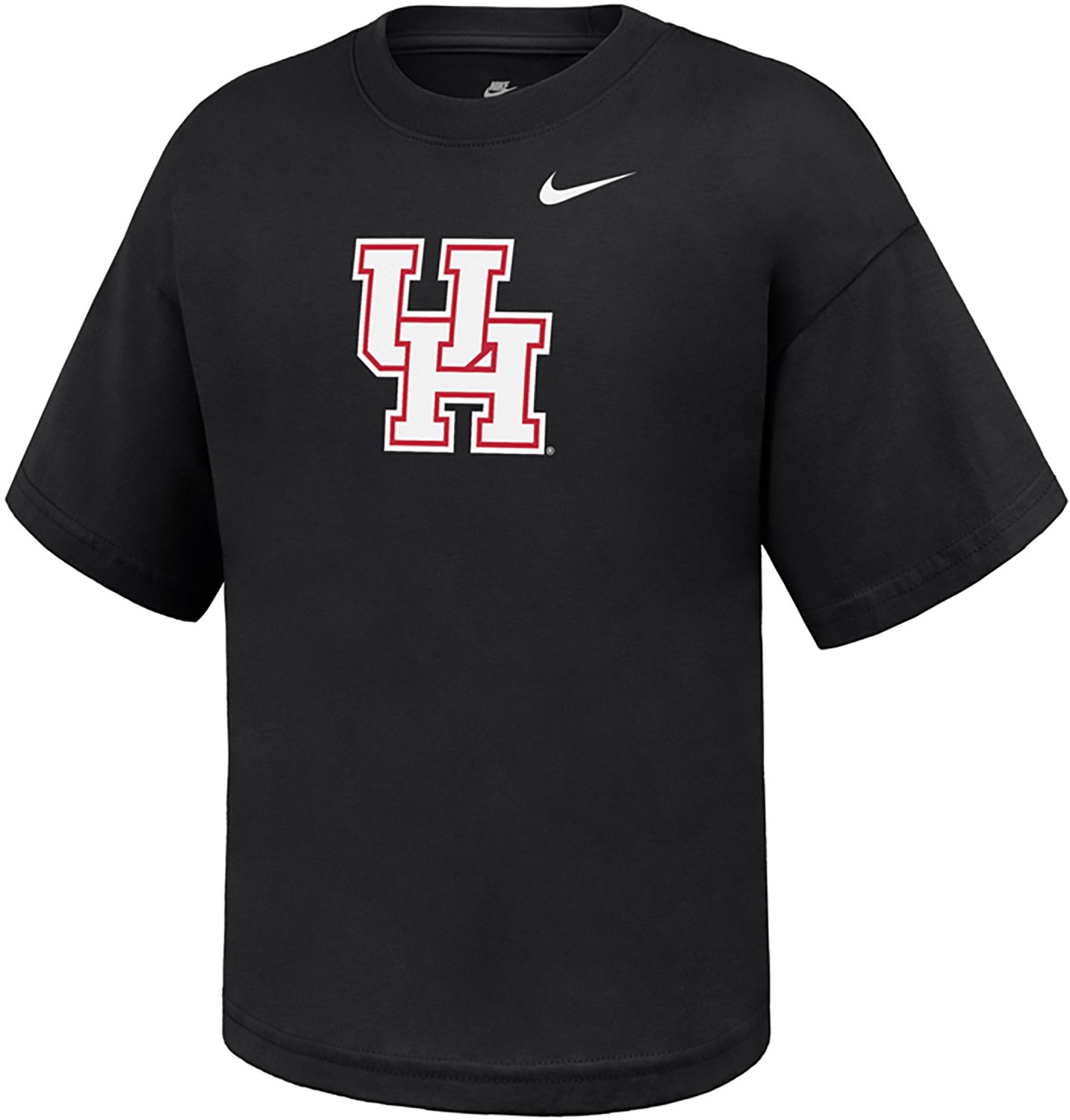Nike Girls' Houston Primary Logo Boxy Short Sleeve T-shirt