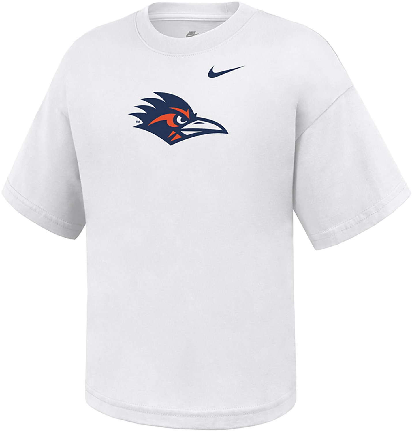 Nike Girls' UTSA Primary Logo Boxy Short Sleeve T-shirt