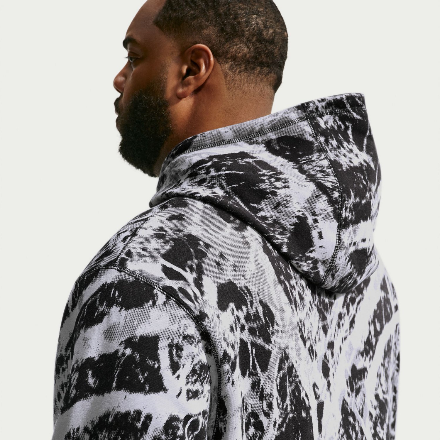 Nike Men's JA Club All-Over Print Hoodie - view number 4