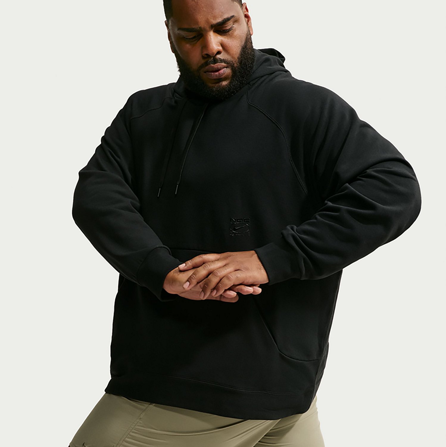 Nike Men's N.A.C. Dri-FIT Oversized Fleece Training Hoodie - view number 5