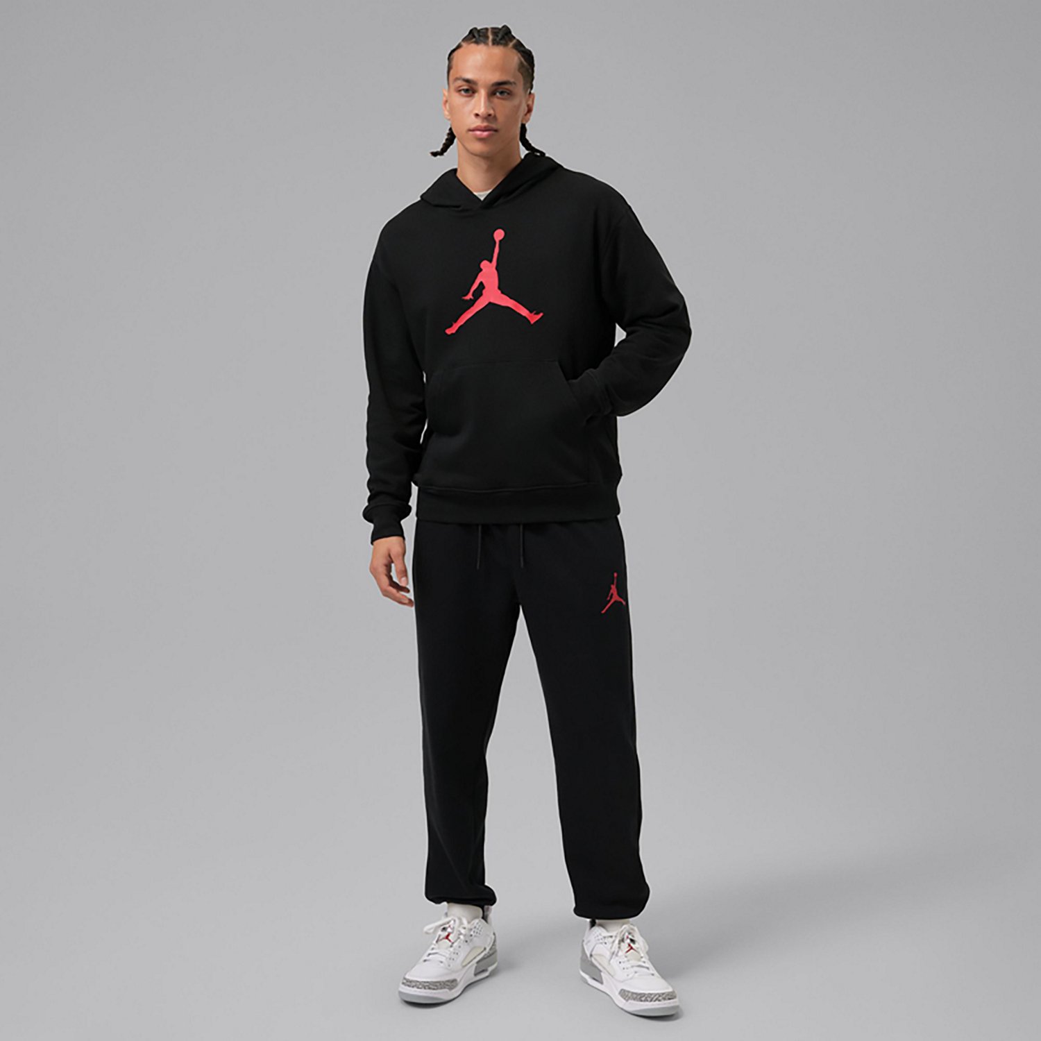 Jordan Men's Jumpman Fleece Pullover Hoodie - view number 6