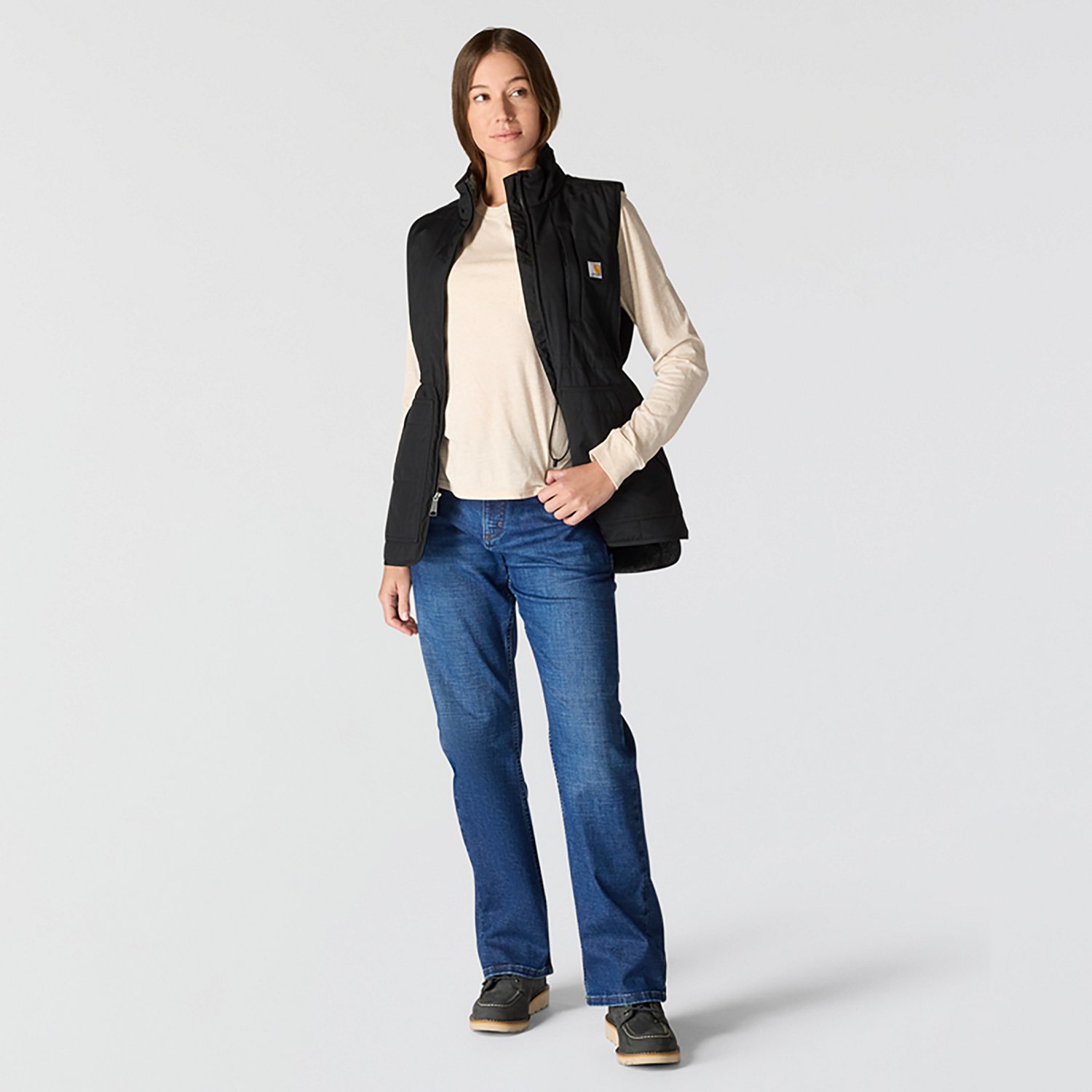 Carhartt Women’s Rain Defender® Relaxed Fit Lightweight Insulated Mock‑Neck Vest - view number 7