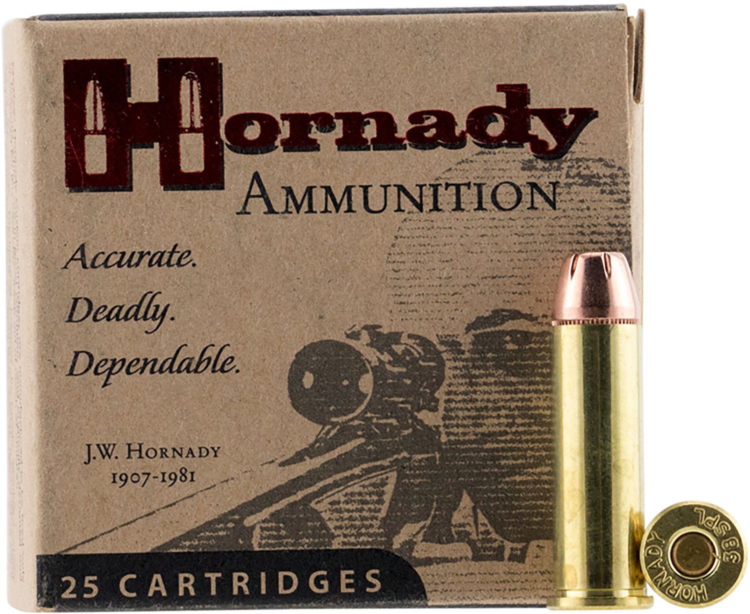 Hornady XTP .38 Special 158gr Ammunition 25 Rounds