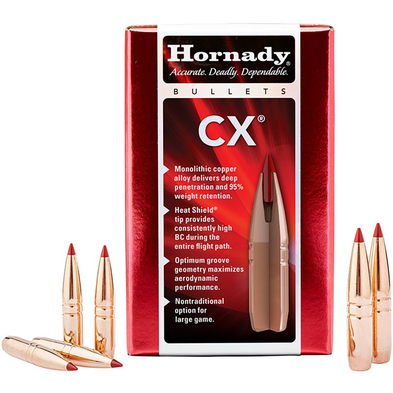 Hornady CX 375 CAL 375 250Gr Bullet 50 Rounds