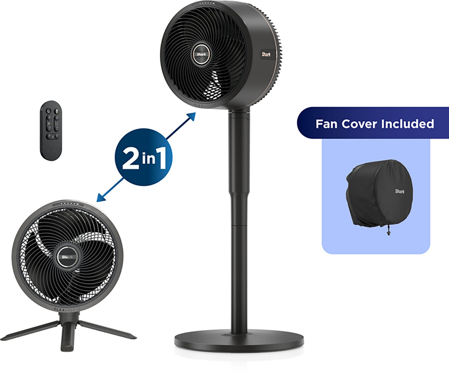 Shark FlexBreeze Indoor and Outdoor Pedestal Fan