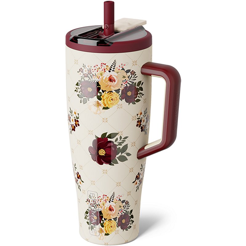 BruMate Era Flip Tumbler with Straw and Side Handle 40 oz.