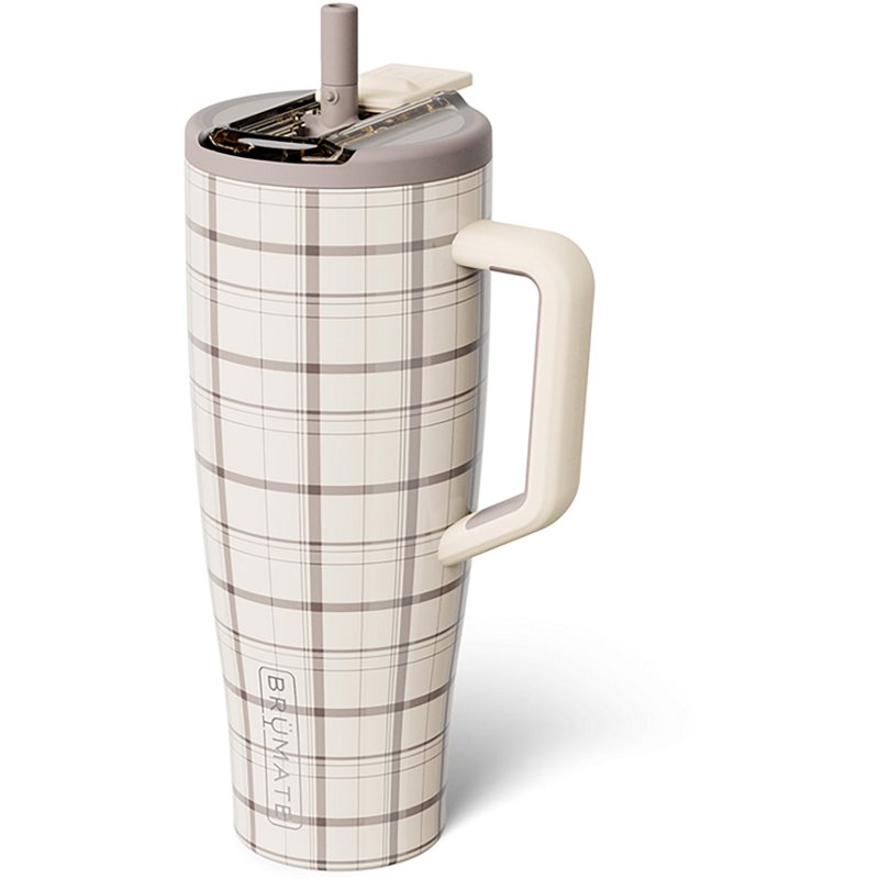 BruMate Era Flip Tumbler with Straw and Side Handle 40 oz.