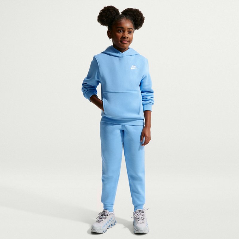 Nike Big Kids Sportswear Club Fleece Hoodie Jogger Pants Court Borough Low Recraft Sneakers From Finish Line