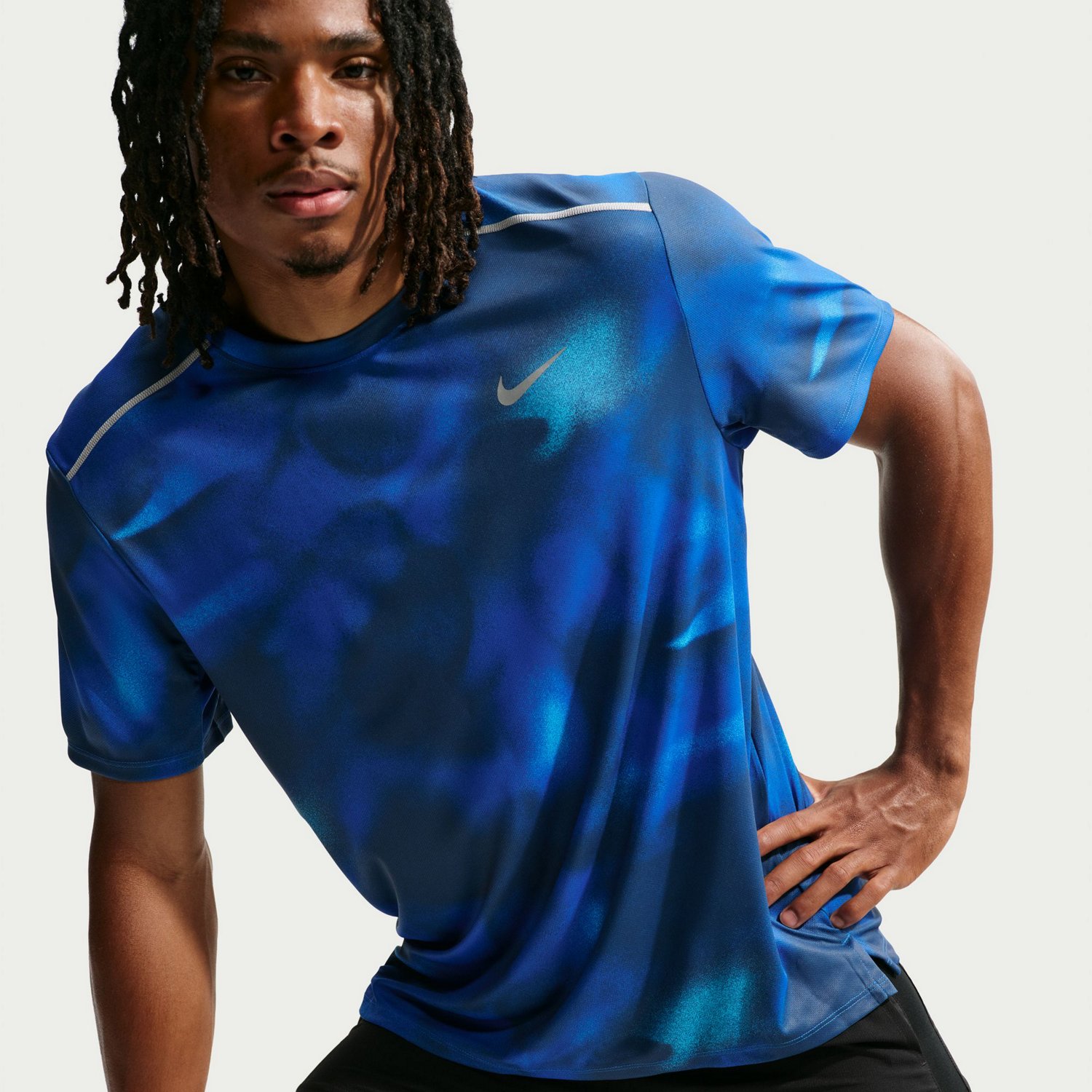 Nike Men's Miler Dri-FIT UV Running Top - view number 3