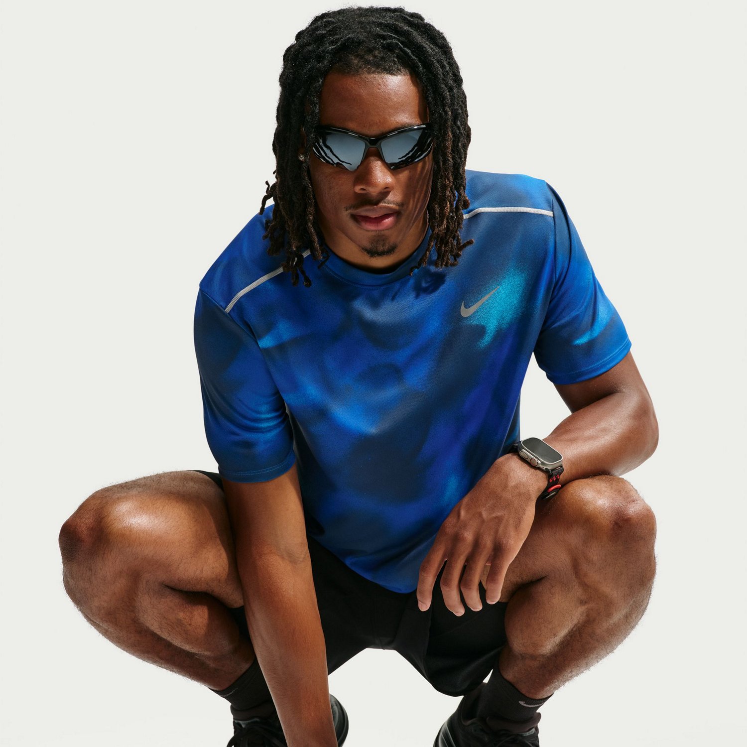 Nike Men's Miler Dri-FIT UV Running Top - view number 5