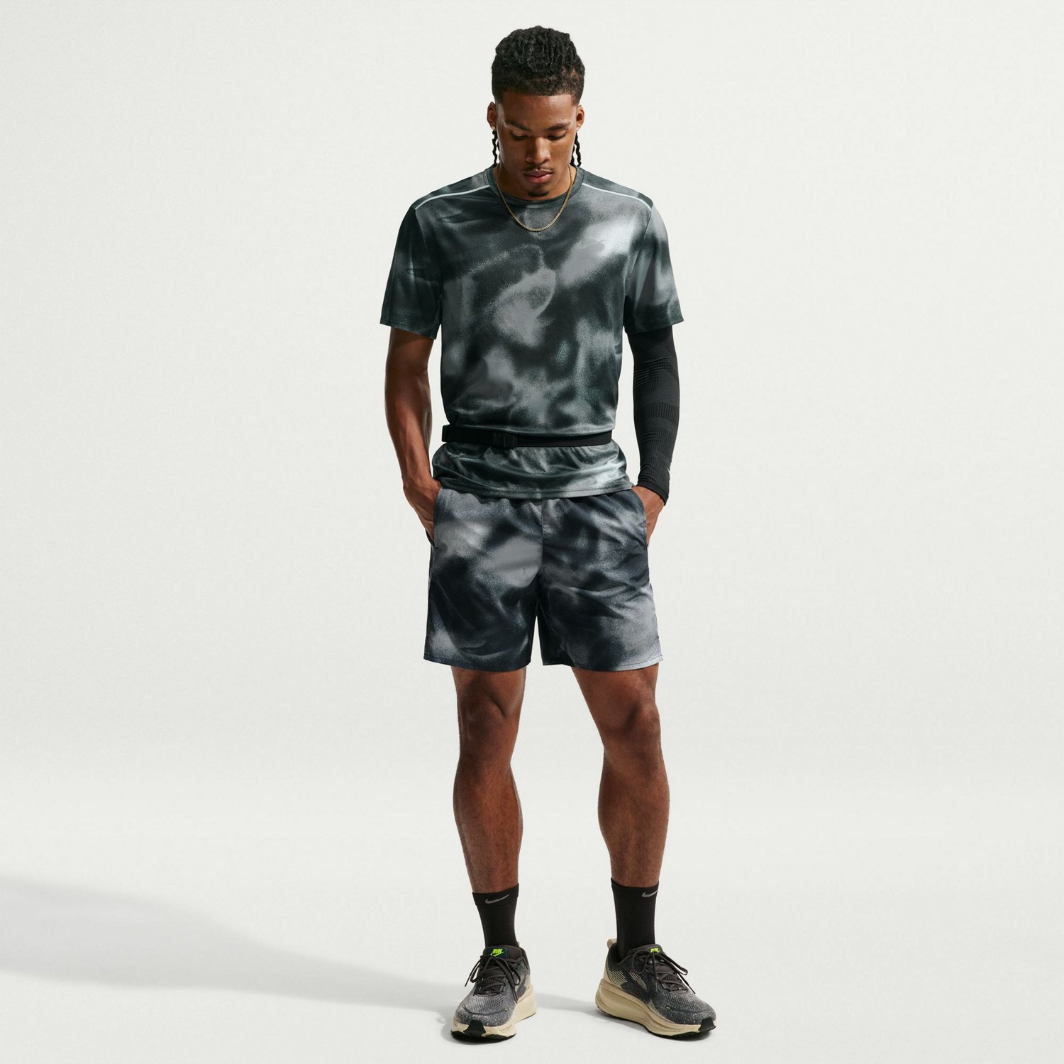 Nike Men's Miler Dri-FIT Brief Lined Running Shorts 7