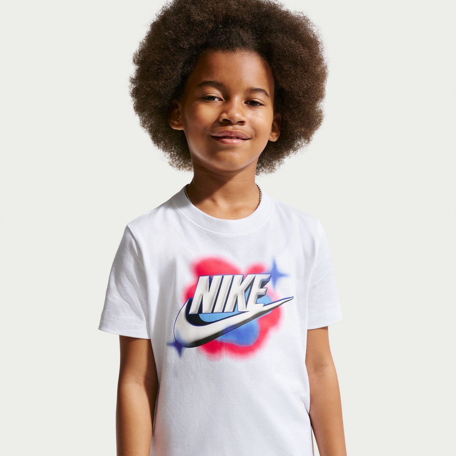 Nike Boys' 3D Futura Graphic Short Sleeve T-shirt