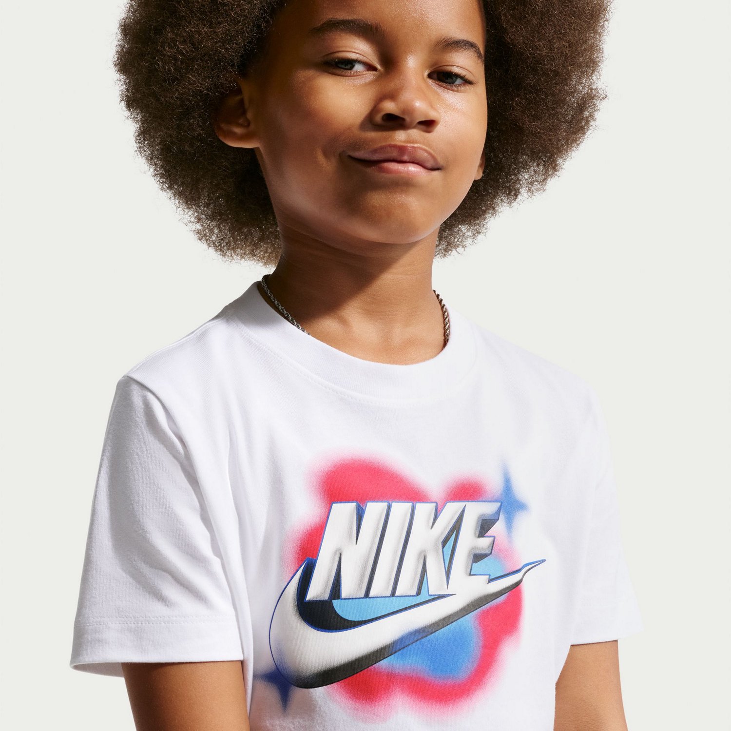 Nike Boys' 3D Futura Graphic Short Sleeve T-shirt
