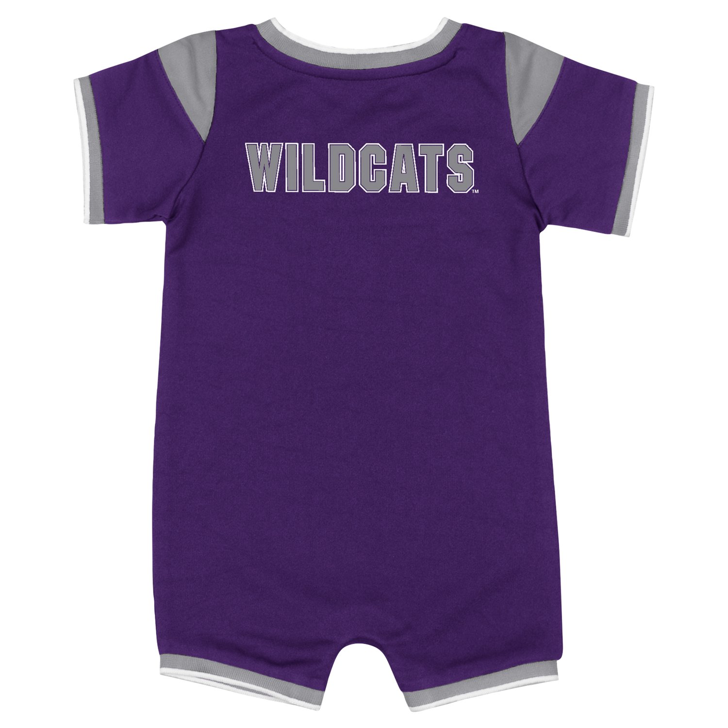 Colosseum Athletics Infants' Kansas State University All Day Football Romper