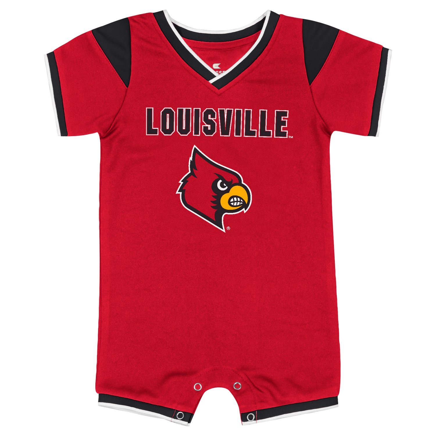 Colosseum Athletics Infants' University of Louisville All Day Football Romper