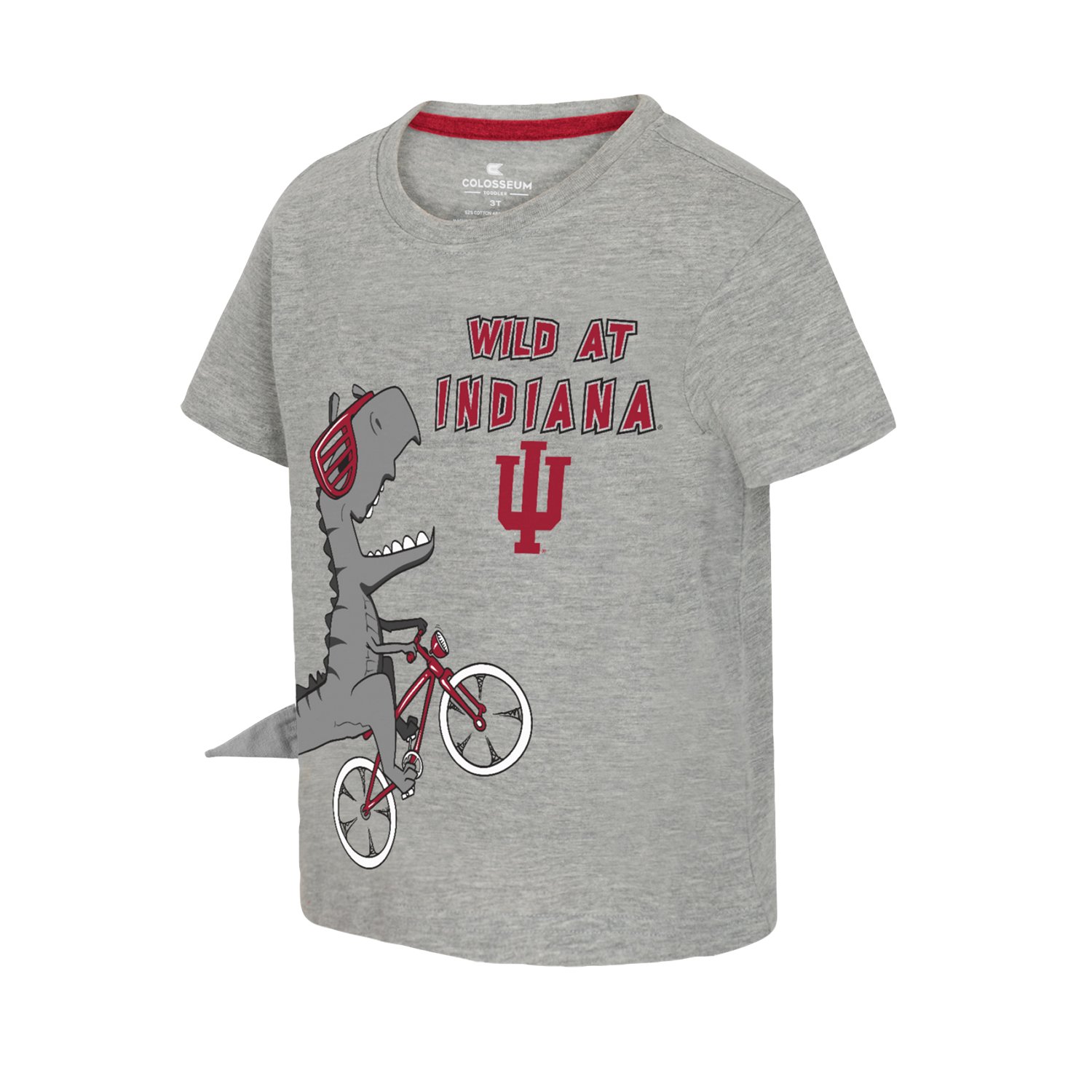 Colosseum Athletics Toddlers' Indiana University Wild Dino Graphic T-shirt
