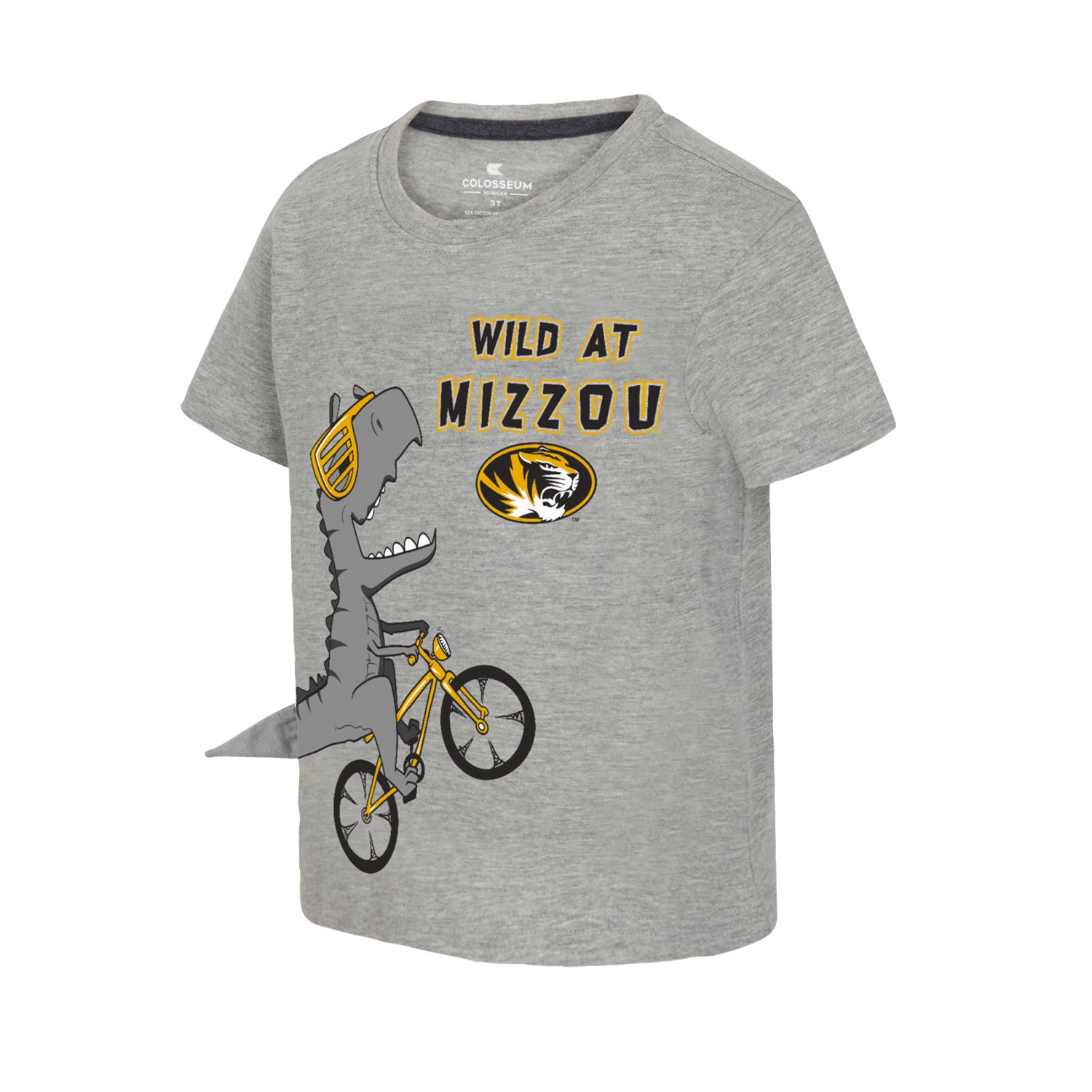 Colosseum Athletics Toddlers' University of Missouri Wild Dino Graphic T-shirt