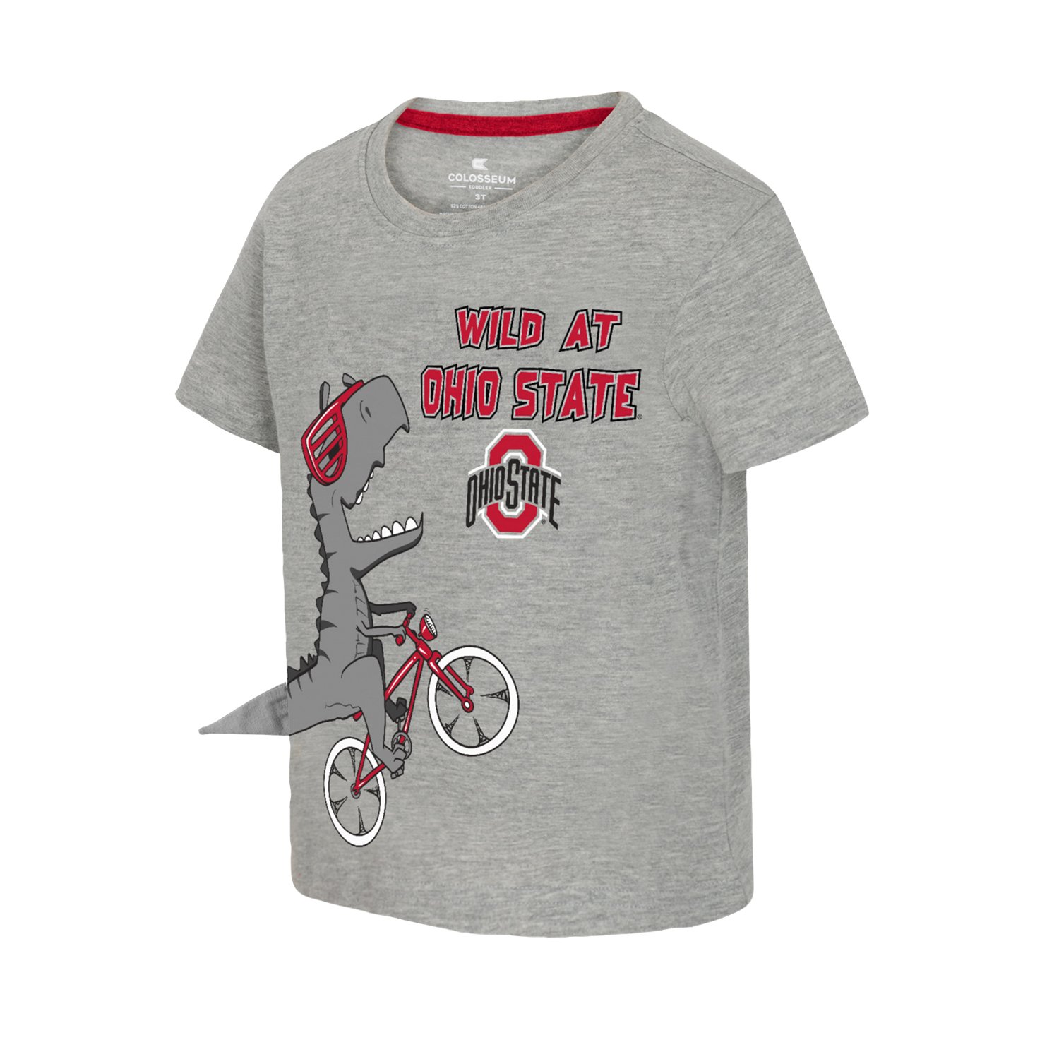 Colosseum Athletics Toddlers' Ohio State University Wild Dino Graphic T-shirt