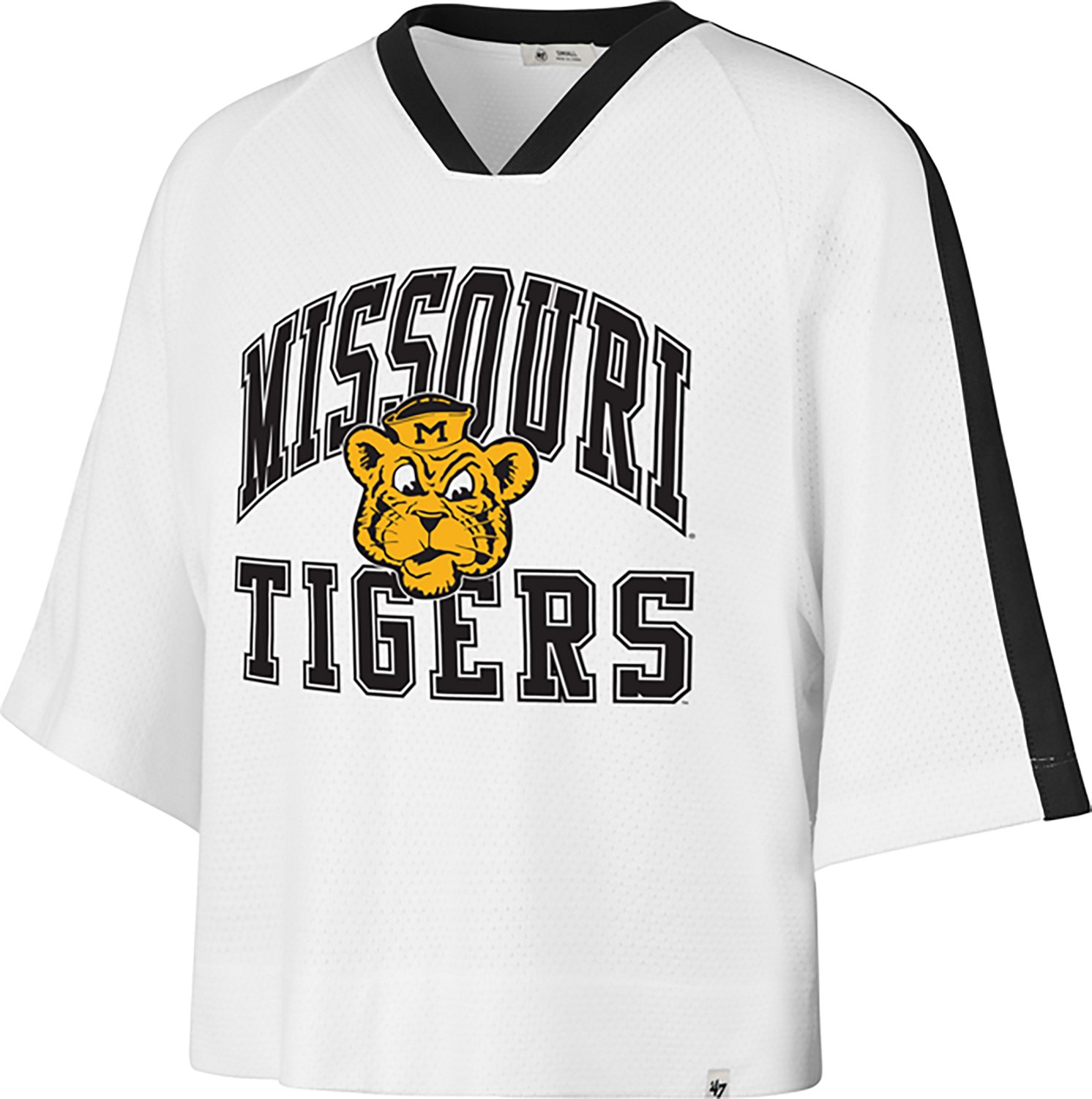 '47 Women's Missouri Big Overarch Drop Needle Raglan Short Sleeve T-shirt