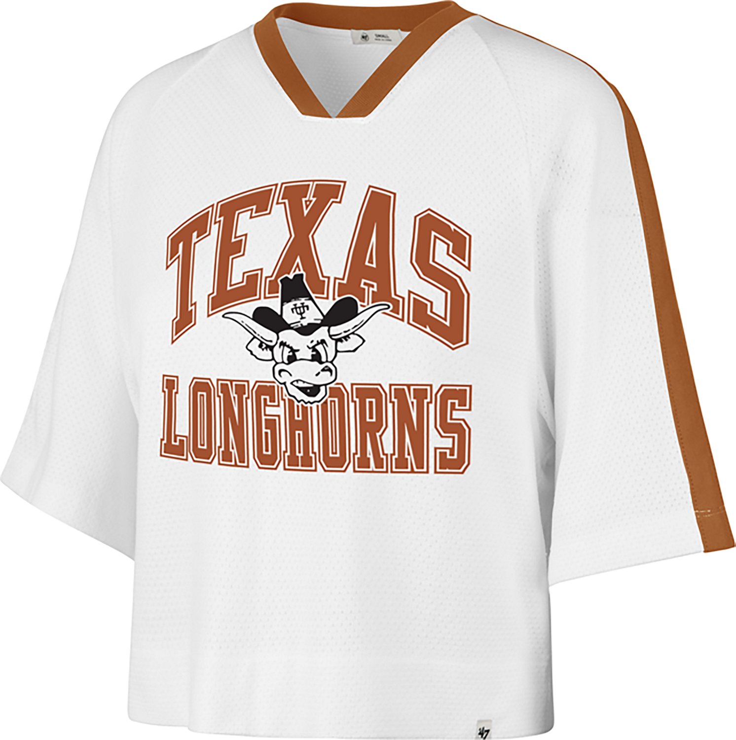 '47 Women's Texas Overarch Drop Needle Raglan Short Sleeve T-shirt