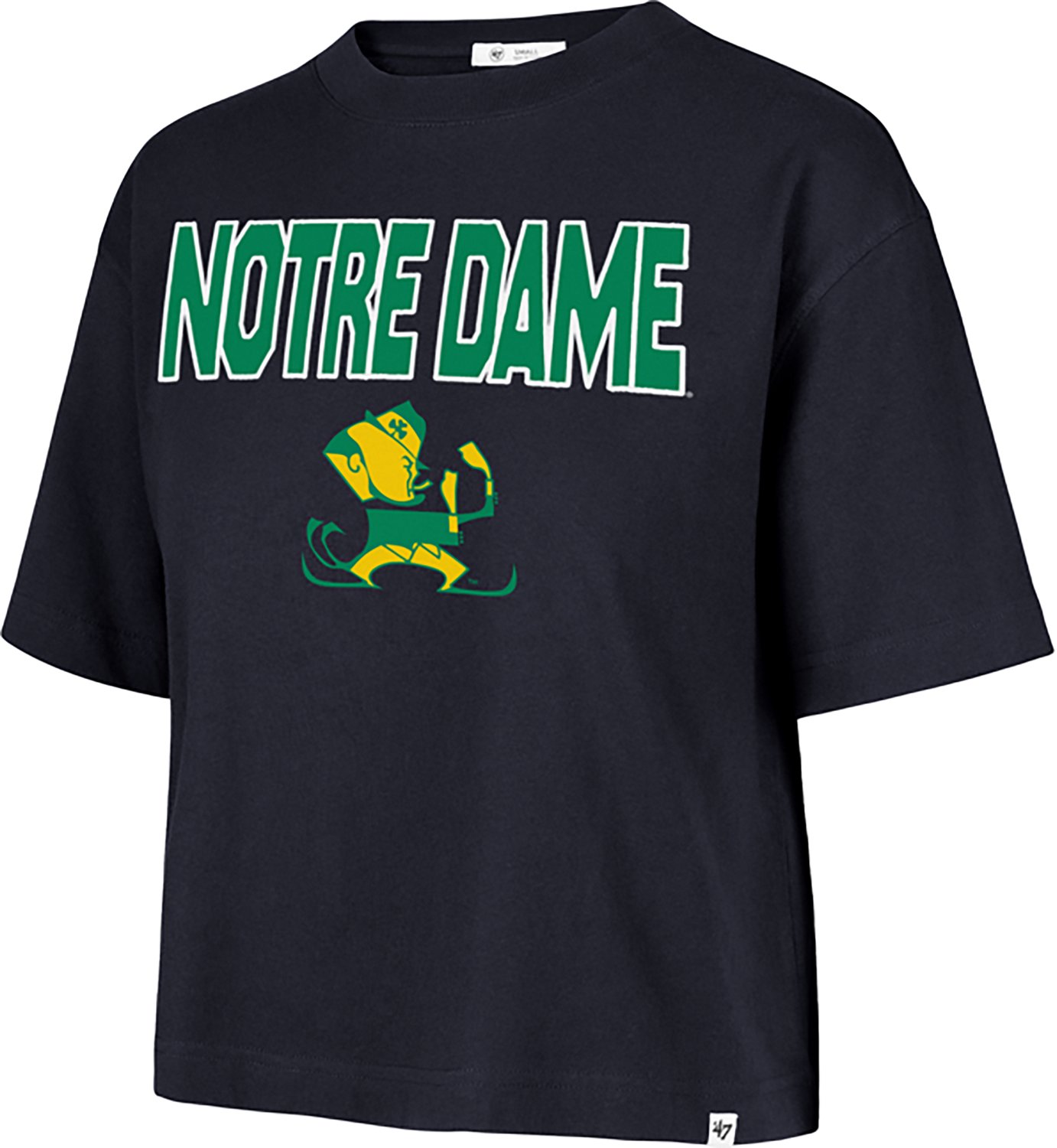 '47 Women's Notre Dame Foundation Crop Short Sleeve T-shirt