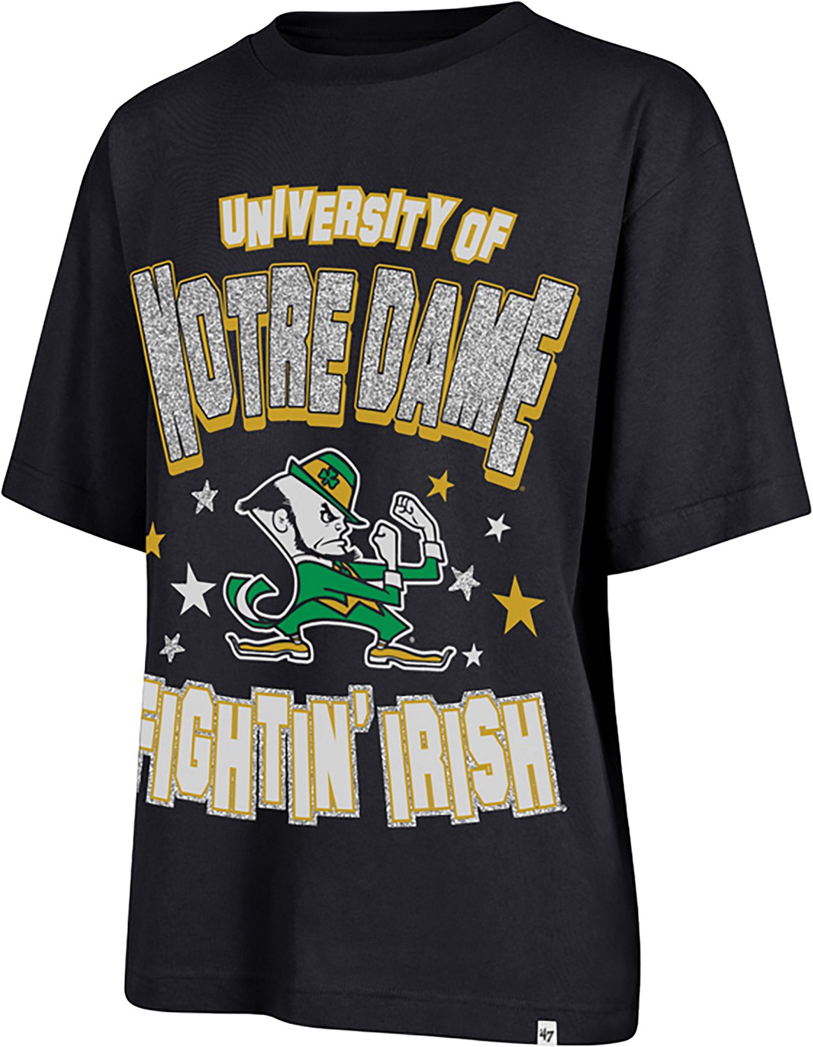 '47 Women's Notre Dame Scatter Star Foundation Short Sleeve T-Shirt