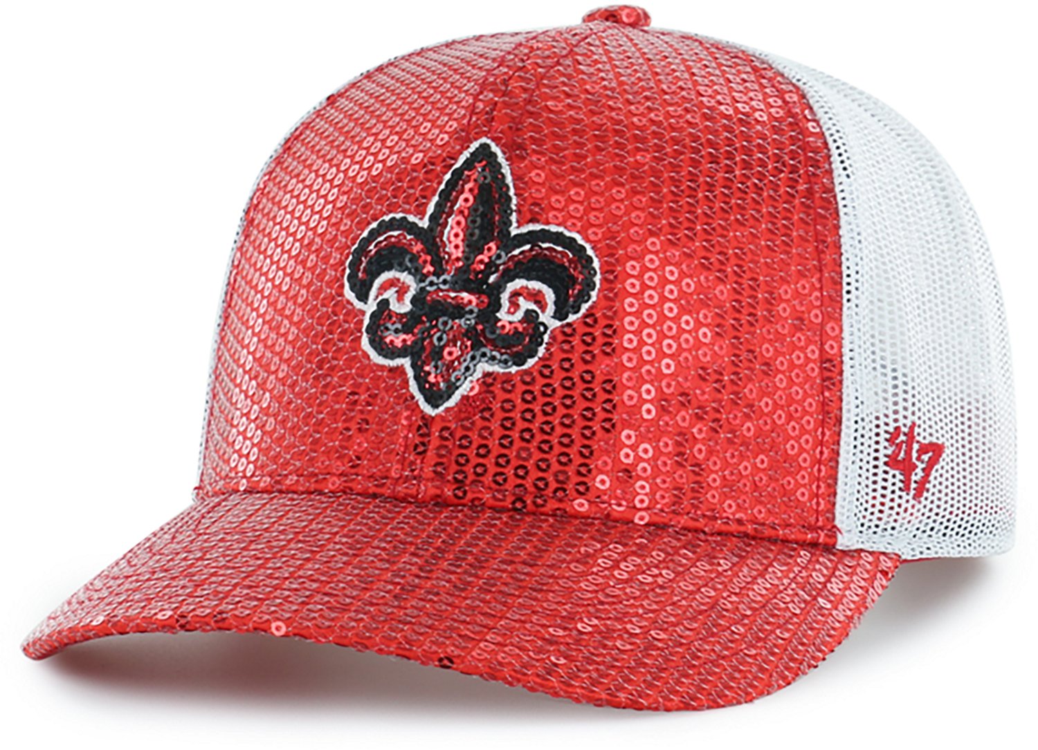 47 Women's Lousiana Lafayette Primary Logo Dazzle Trucker Cap