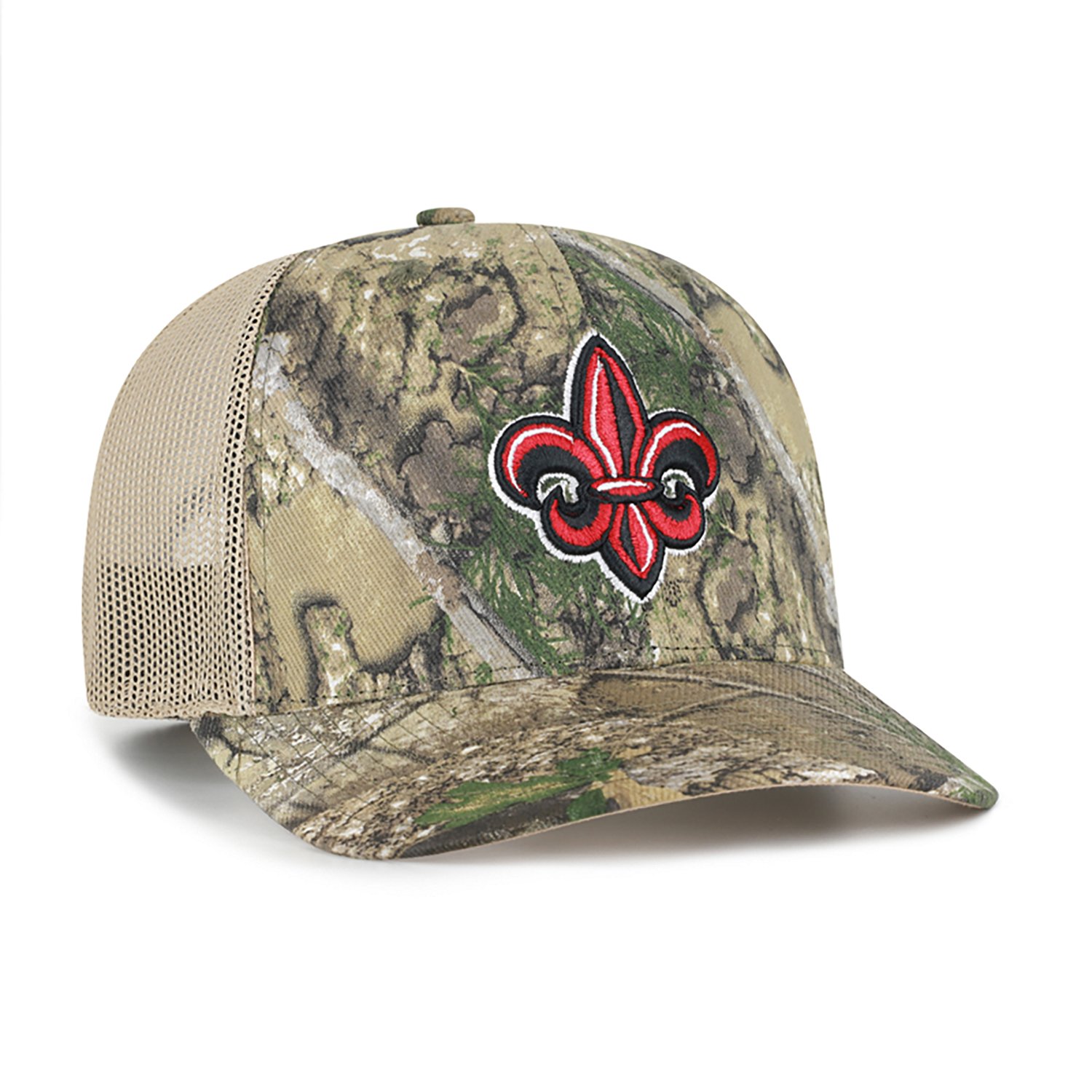 '47 Adults' Louisiana Lafayette Realtree Trucker Cap - view number 2