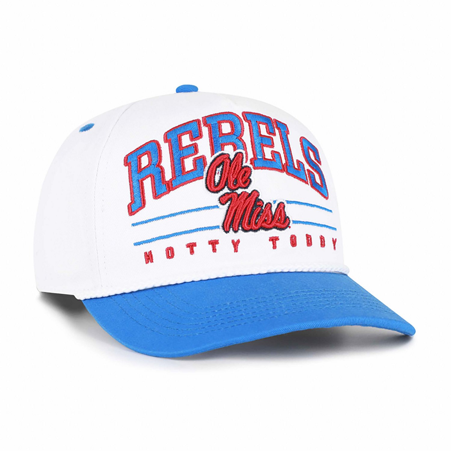 '47 Adults' Ole Miss Primary Logo Roscoe Rope Hitch Cap - view number 2