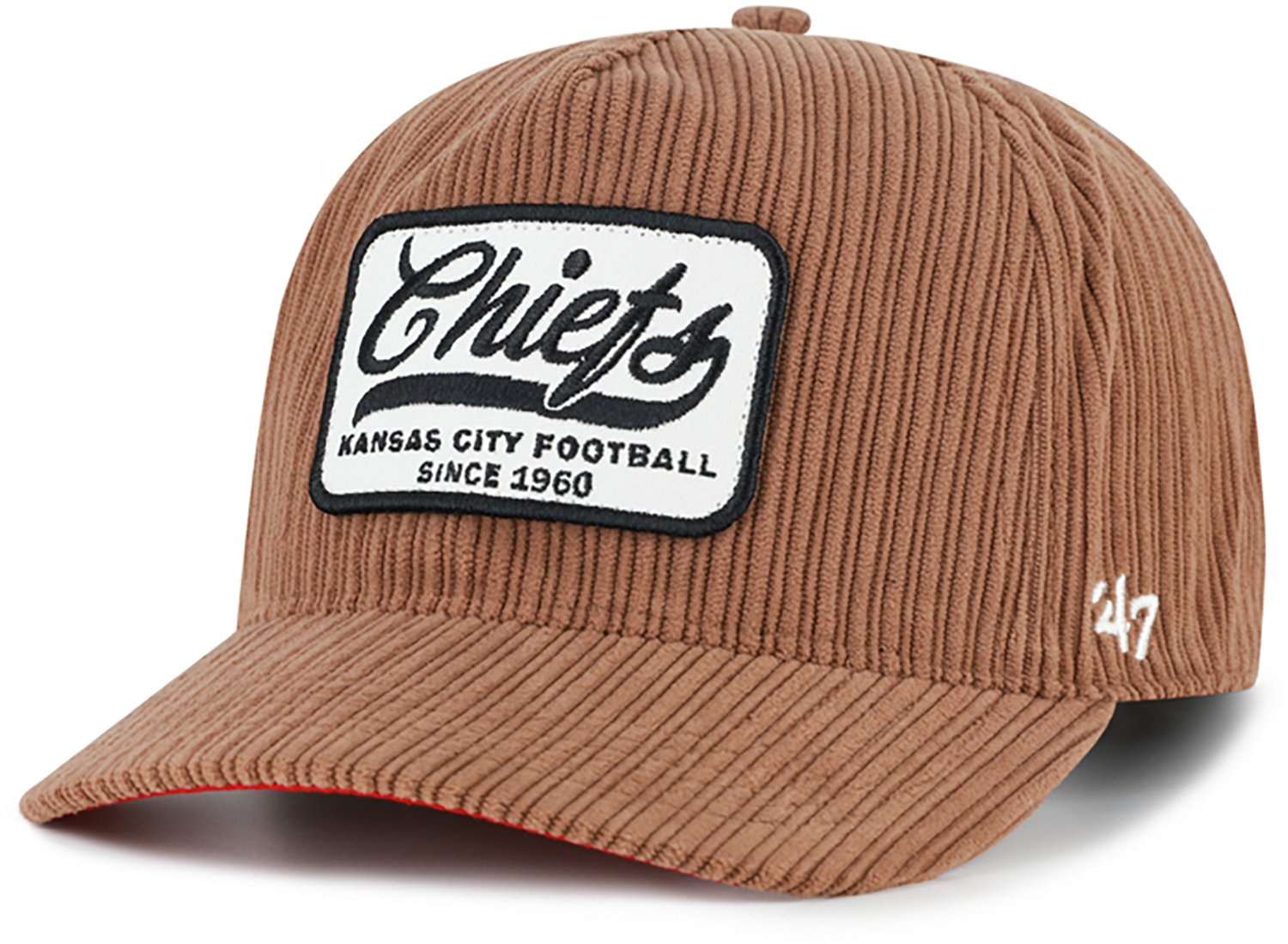 '47 Adults' Chiefs Cord Patch Hitch Cap