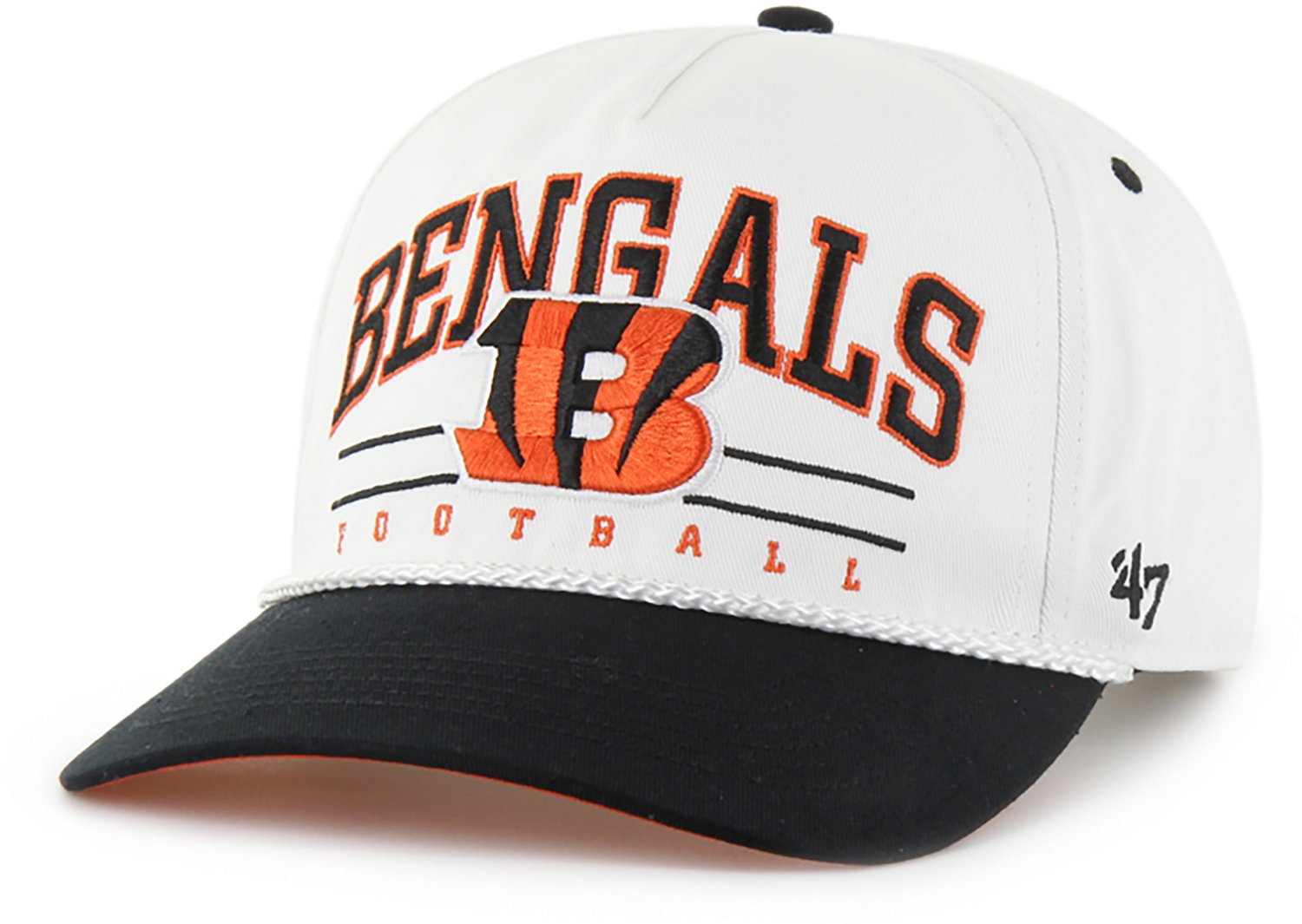 '47 Adults' Bengals Roscoe Two Tone Hitch Cap