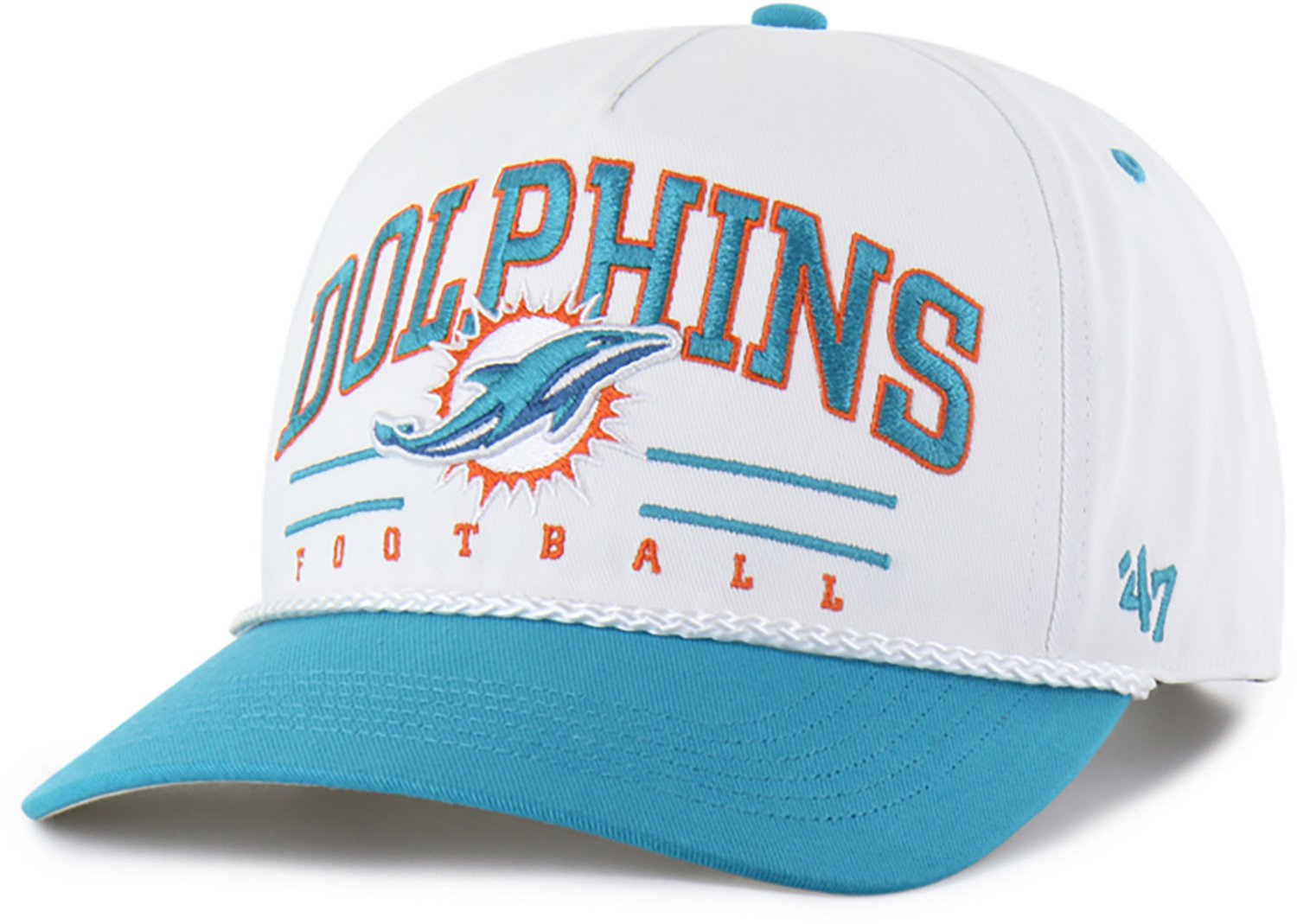 '47 Adults' Dolphins Roscoe Two Tone Hitch Cap