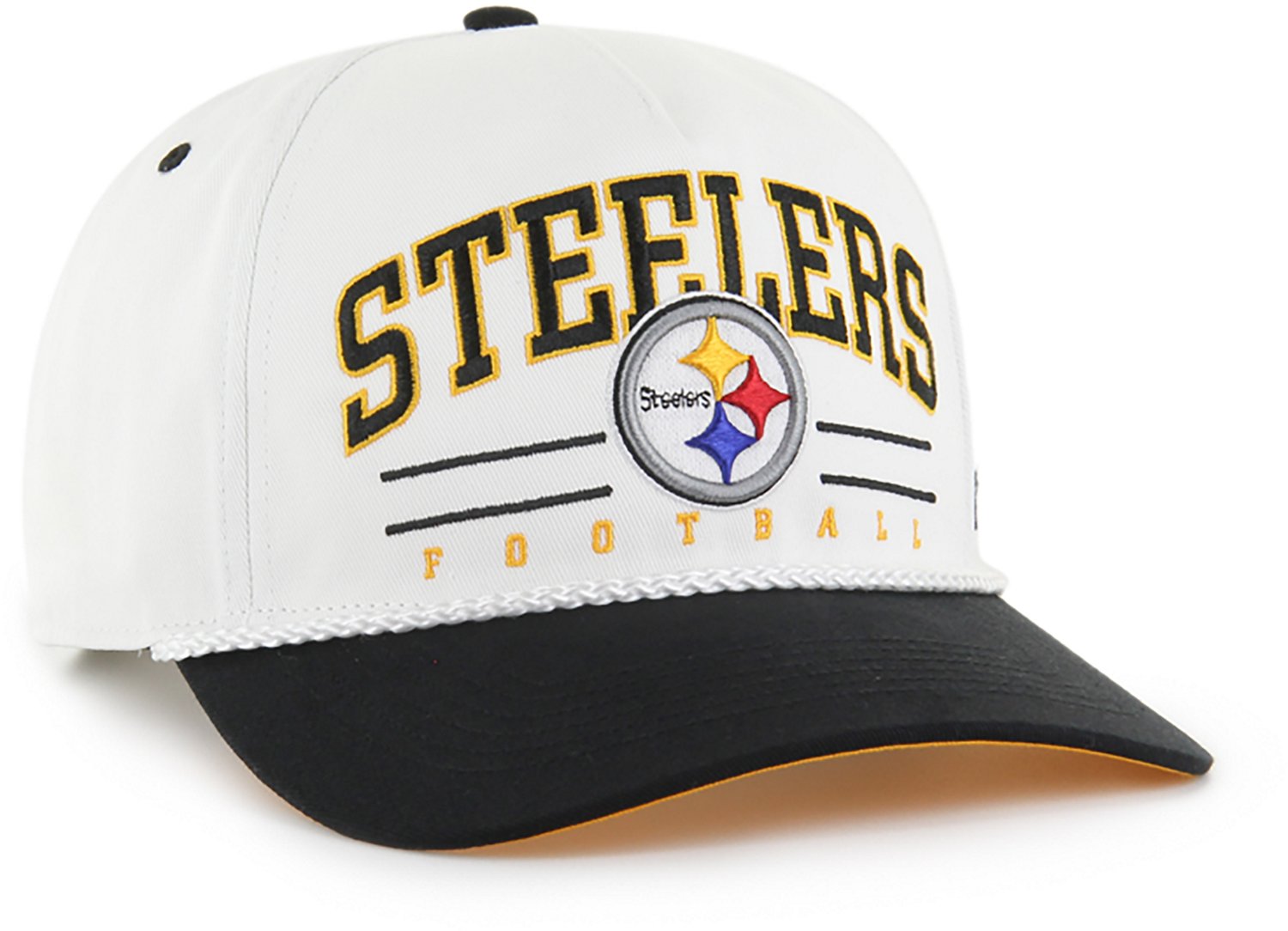 '47 Adults' Steelers Roscoe Two Tone Hitch Cap
