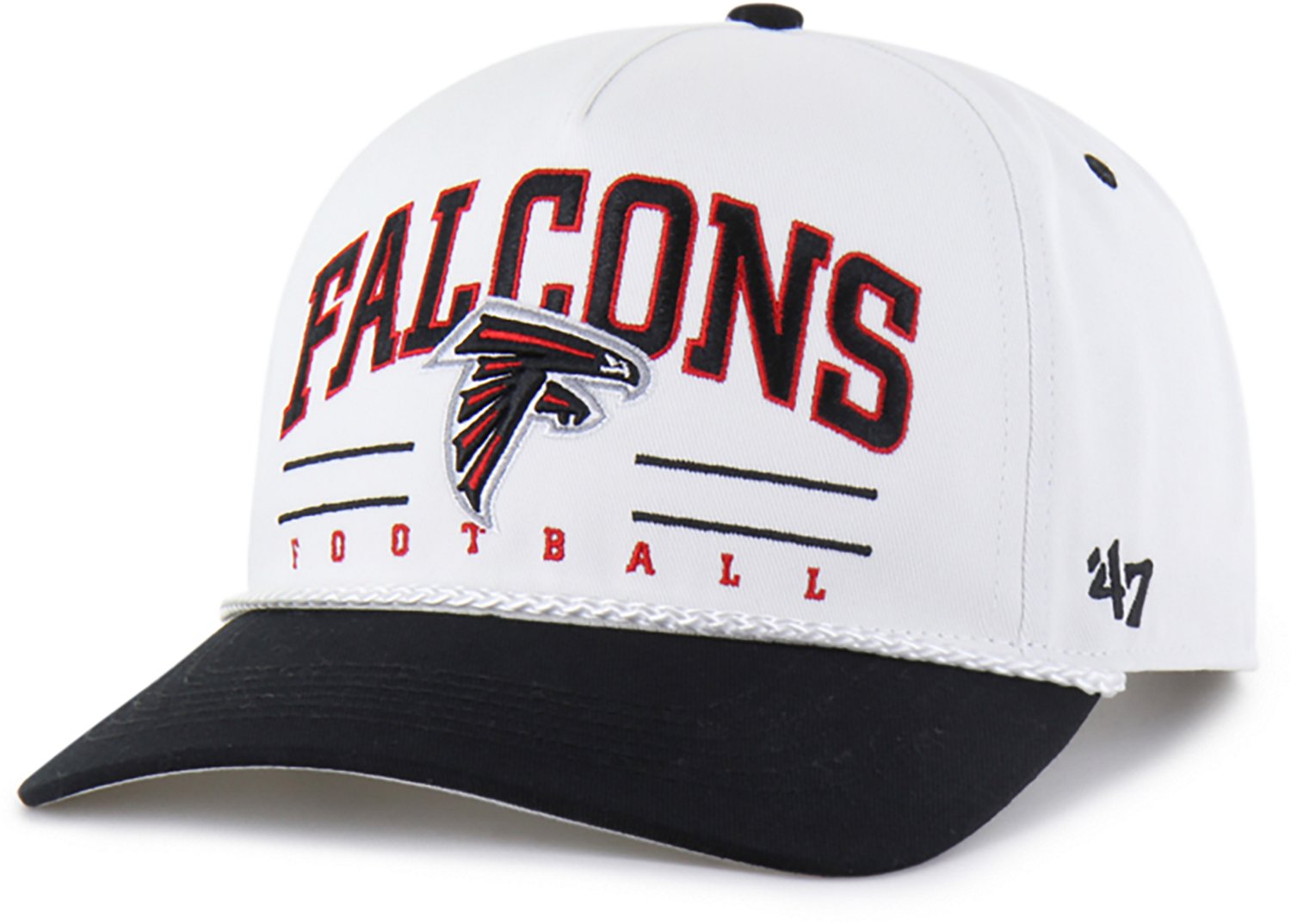 '47 Youth Brand Falcons Roscoe Two Tone Trailer Hitch Receiver Cap