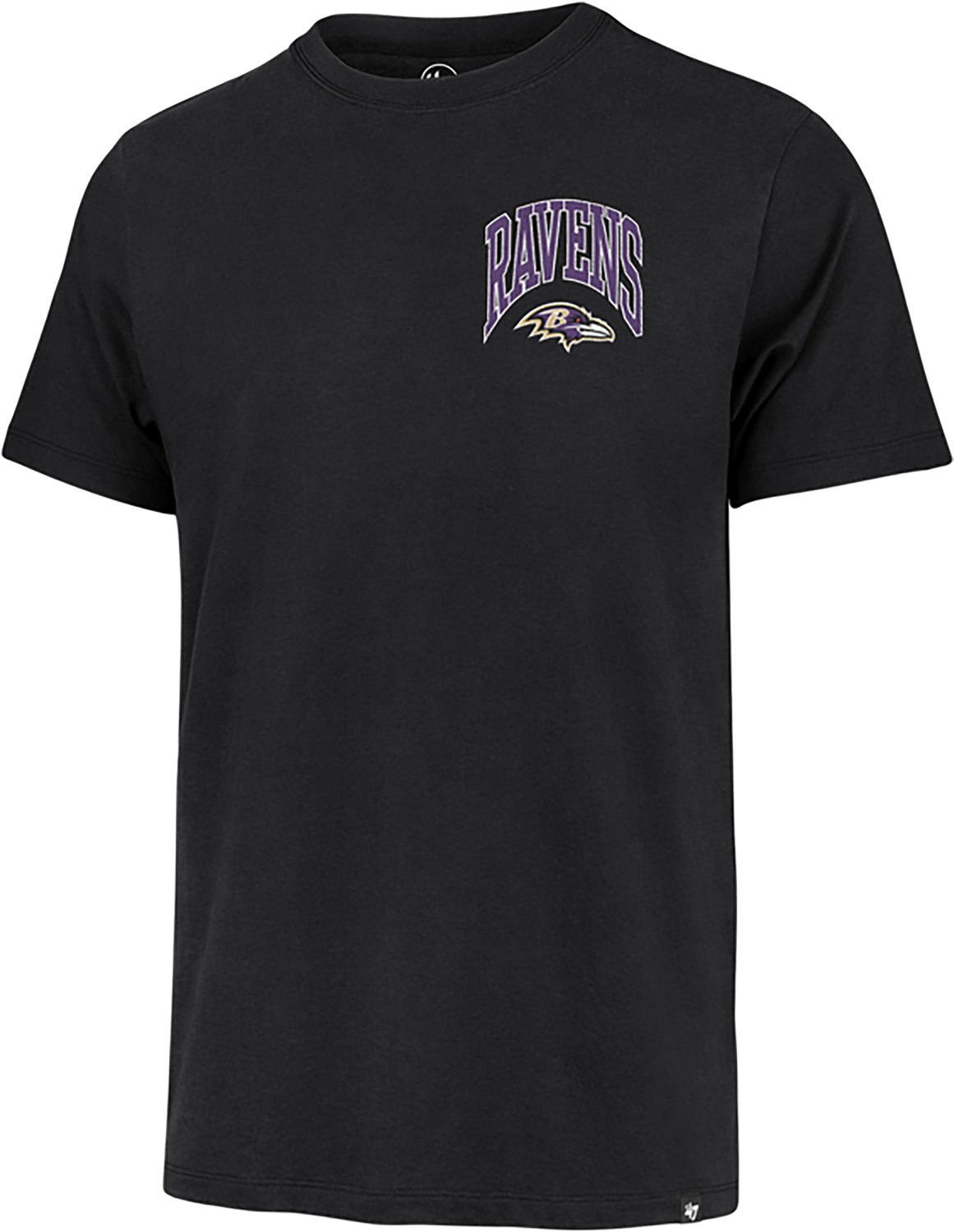'47 Baltimore Ravens Arch Pass Franklin Graphic T-shirt