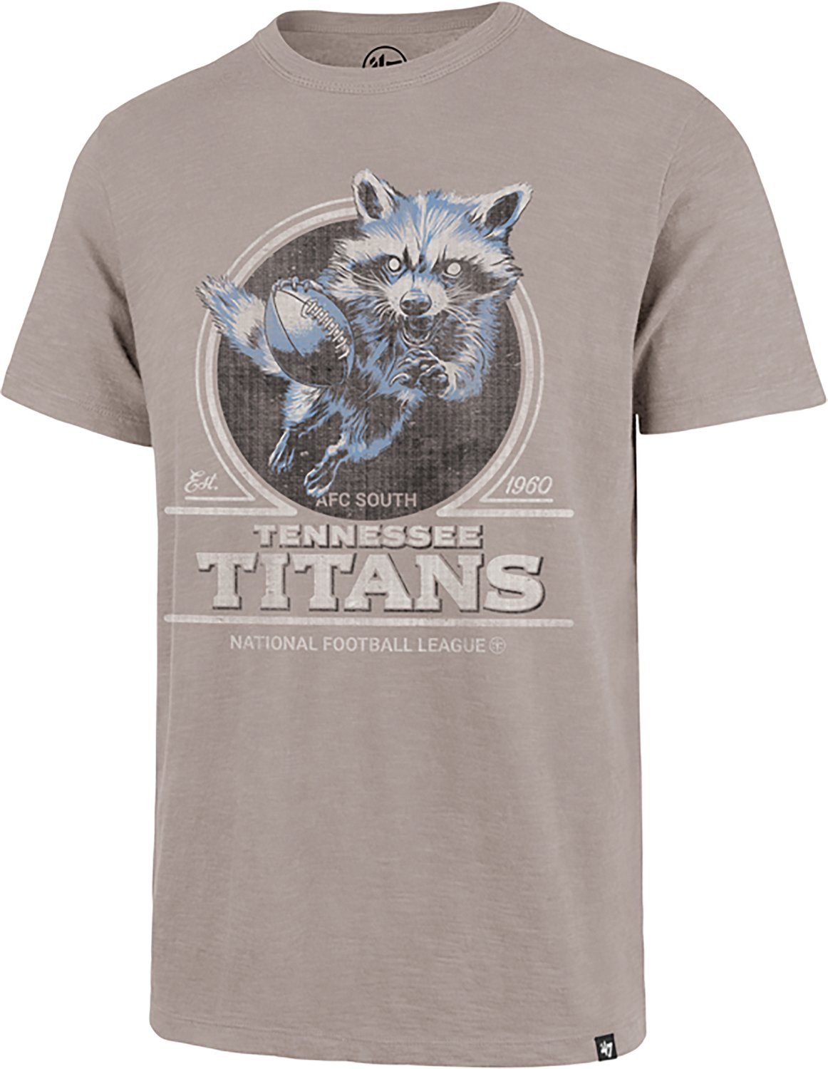 '47 Men's Titans Emblem Mark Scrum Short Sleeve T-shirt