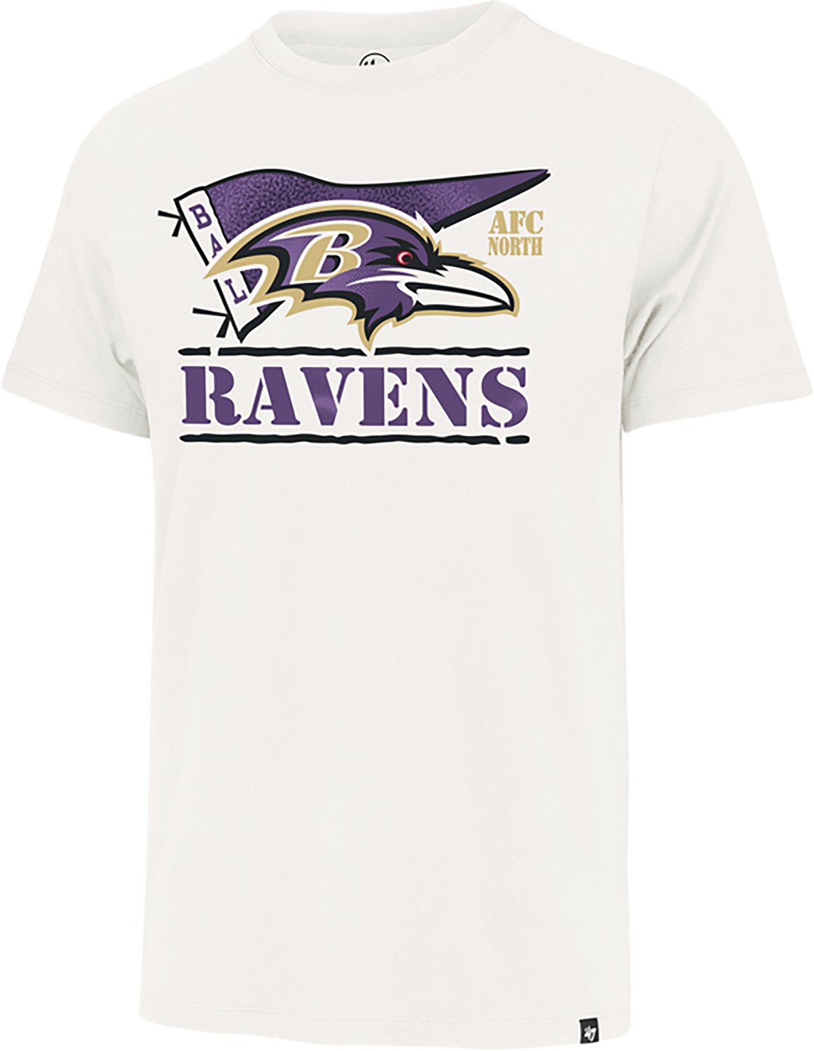 '47 Men's Ravens Motion Field Short Sleeve T-shirt
