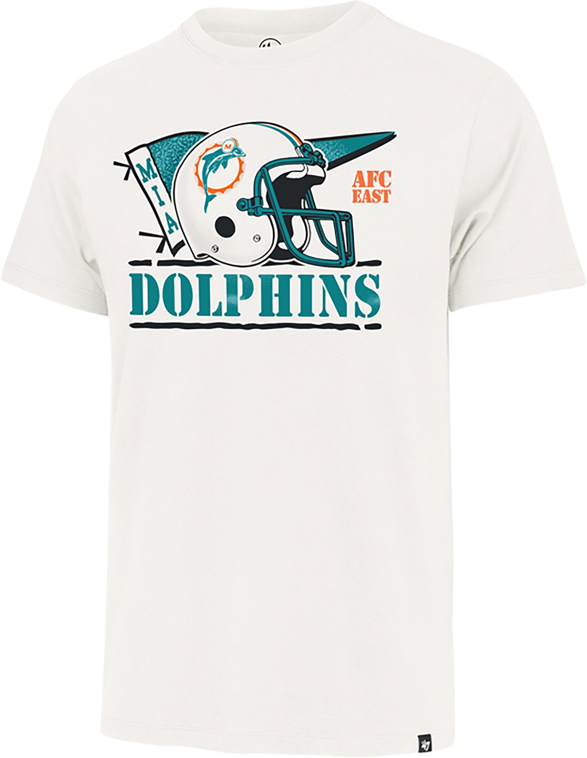 '47 Men's Dolphins Motion Field Franklin Short Sleeve T-shirt