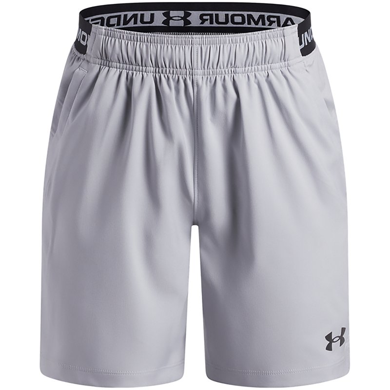 Under Armour Boys' 7" Vanish Shorts, Medium, Mod Gray/Black