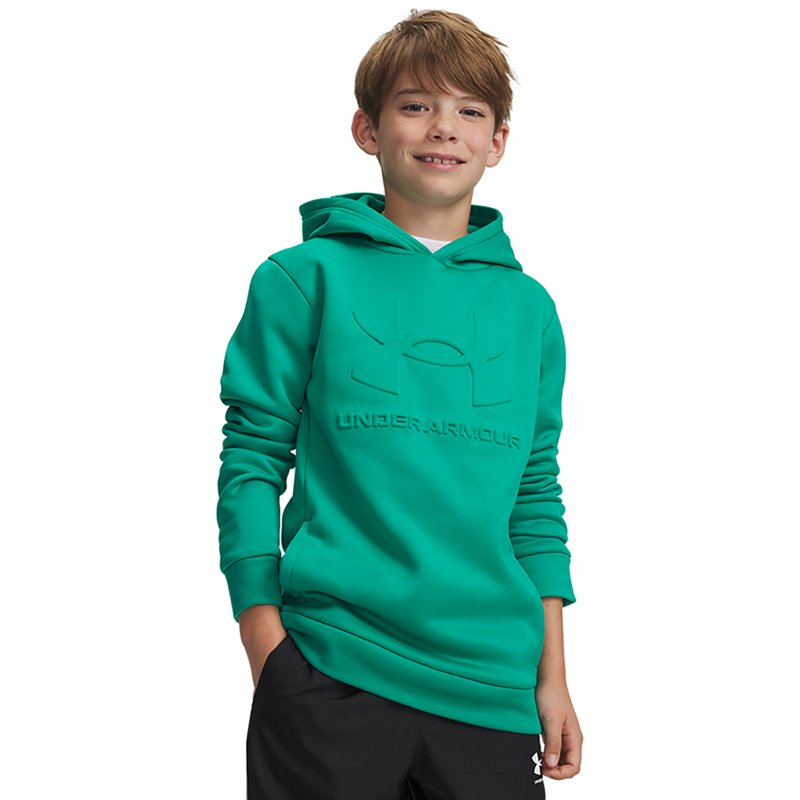 Under Armour Boys' Armour Fleece Embossed Hoodie