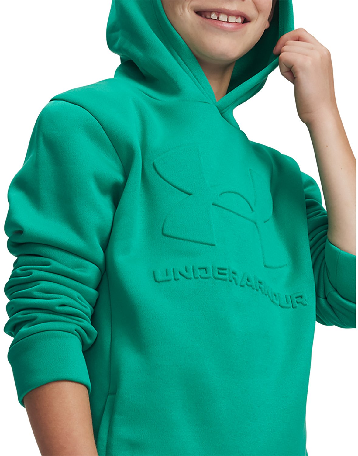 Under Armour Boys' Armour Fleece Embossed Hoodie - view number 3